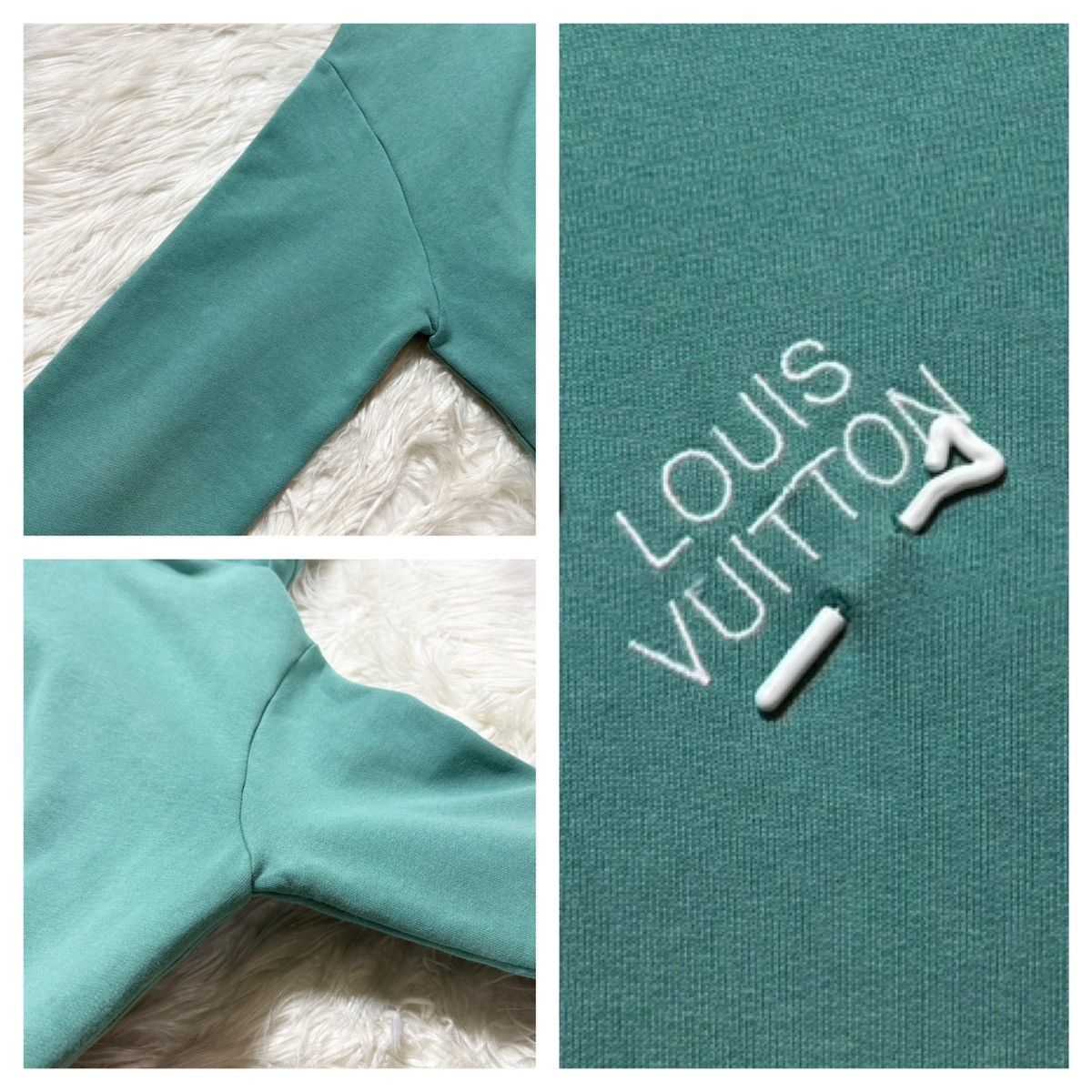 Louis Vuitton Authentic Louis Vuitton Signature Logo Fleece-Lined Hoodie Size US S / EU 44-46 / 1 - 4 Thumbnail