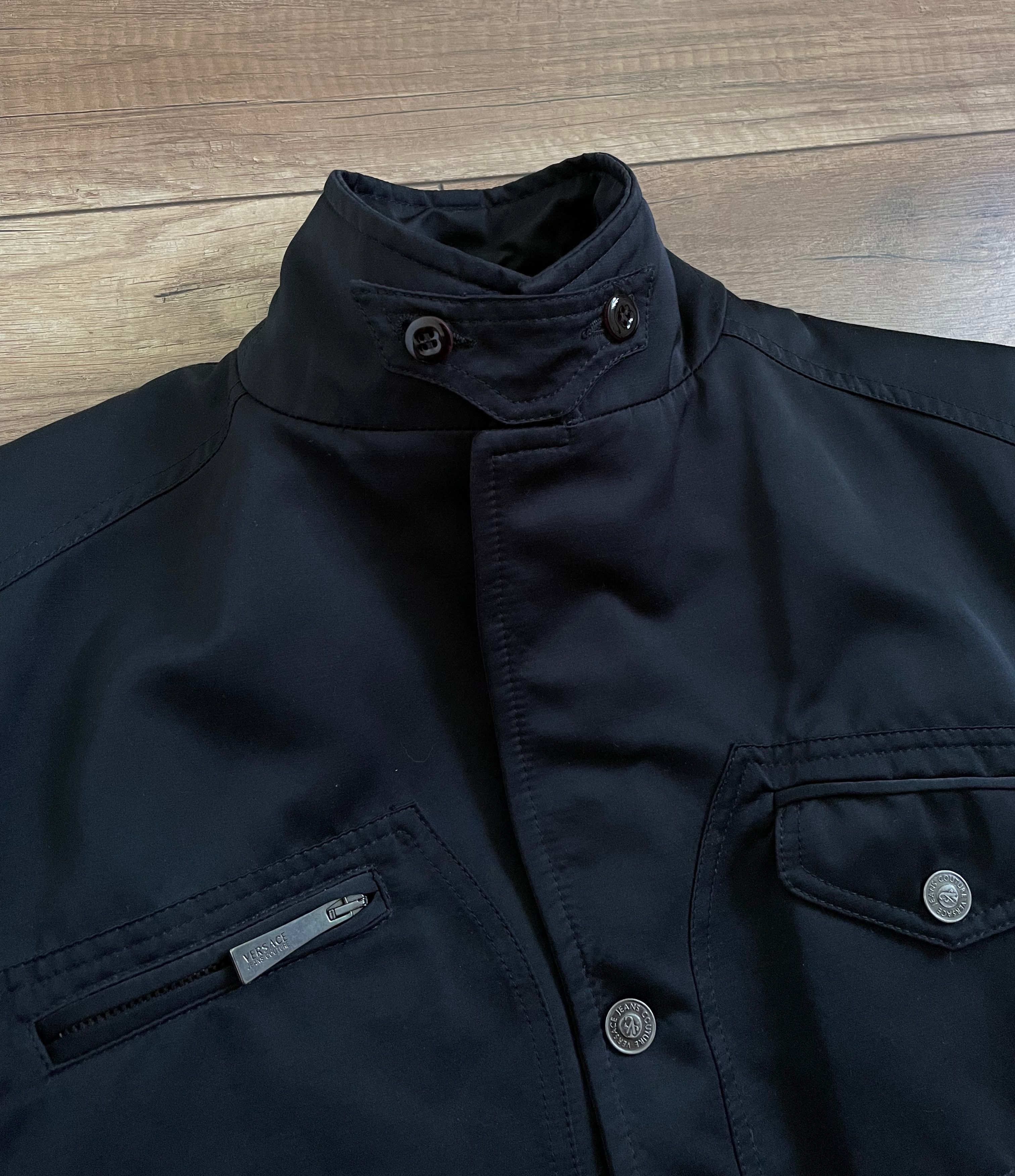 Versace Versace Jeans Black Insulated Coat Blazer Jacket Size US L / EU 52-54 / 3 - 3 Thumbnail