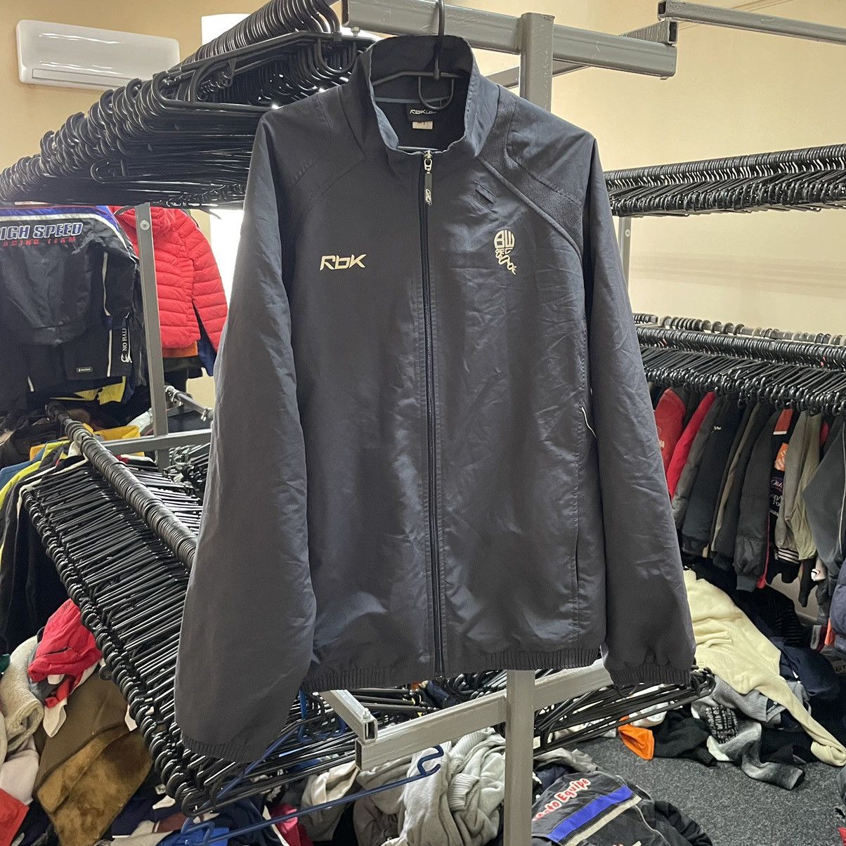Reebok BOLTON WANDERERS TRAINING TRACK JACKET BOMBER JERSEY REEBOK Size US L / EU 52-54 / 3 - 1 Thumbnail