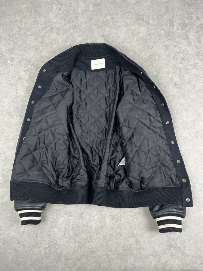 Pierre Balmain FW2014 Pierre Balmain Black Leather Studded Bomber Jacket Size US M / EU 48-50 / 2 - 10 Thumbnail