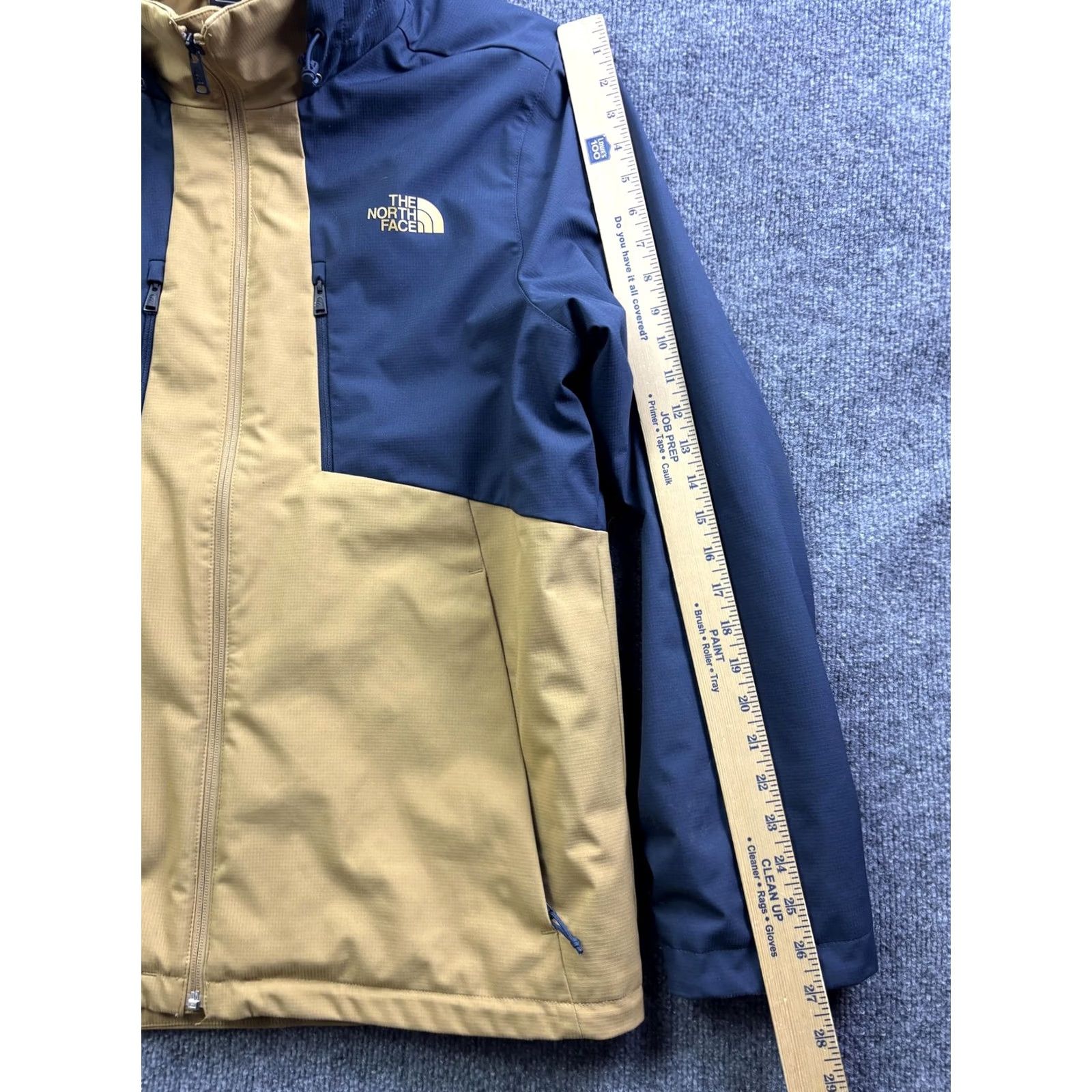 The North Face The North Face Windwall Jacket Mens L Blue Colorblock Hooded Full Zip Wind Resistant Pockets Seasonal Winter Regular Size US L / EU 52-54 / 3 - 5 Thumbnail