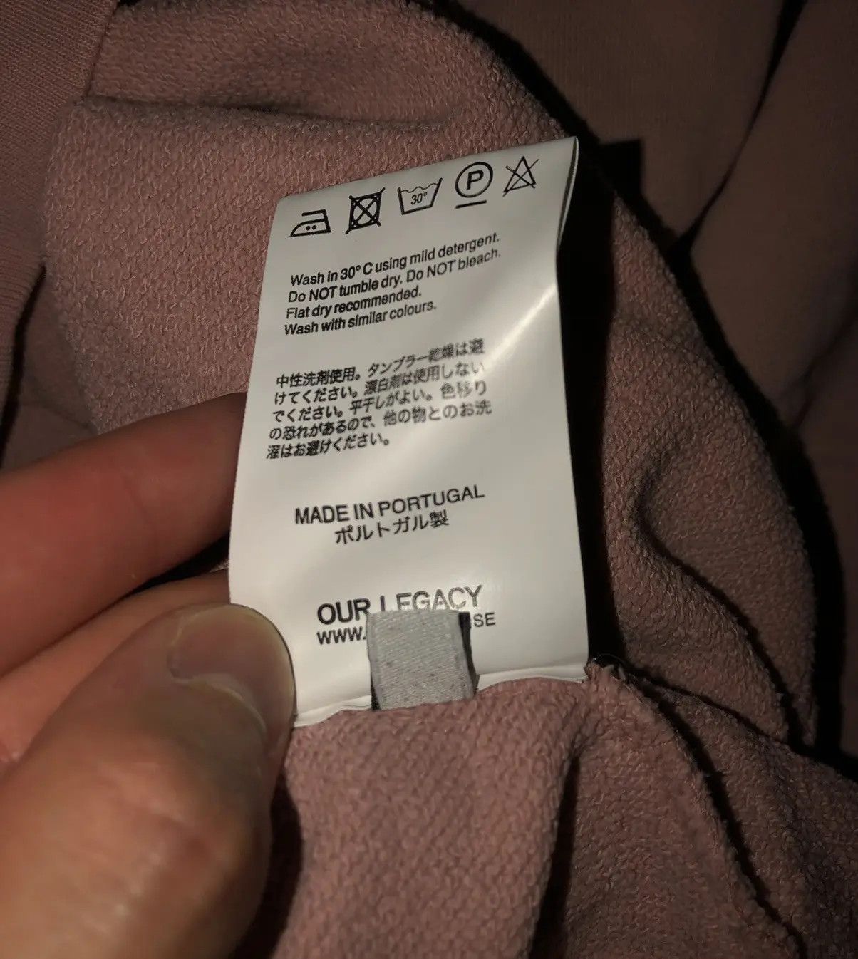 Our Legacy DUO PINK OUR LEGACY SWEATSHIRT Size US L / EU 52-54 / 3 - 3 Thumbnail