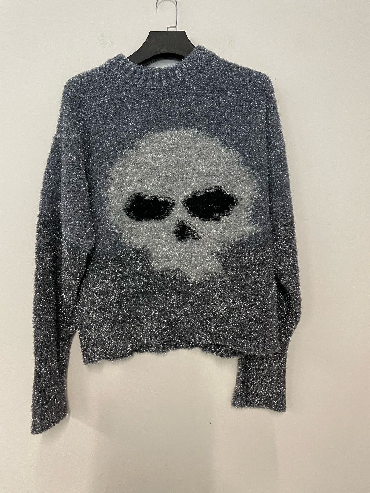 ERL ERL 24SS Skull-embellishment Sweater Size US L / EU 52-54 / 3 - 5 Thumbnail
