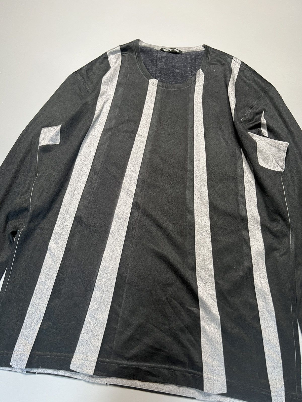 Issey Miyake Issey Miyake Pleated Stripes LS shirt Size US M / EU 48-50 / 2 - 3 Thumbnail