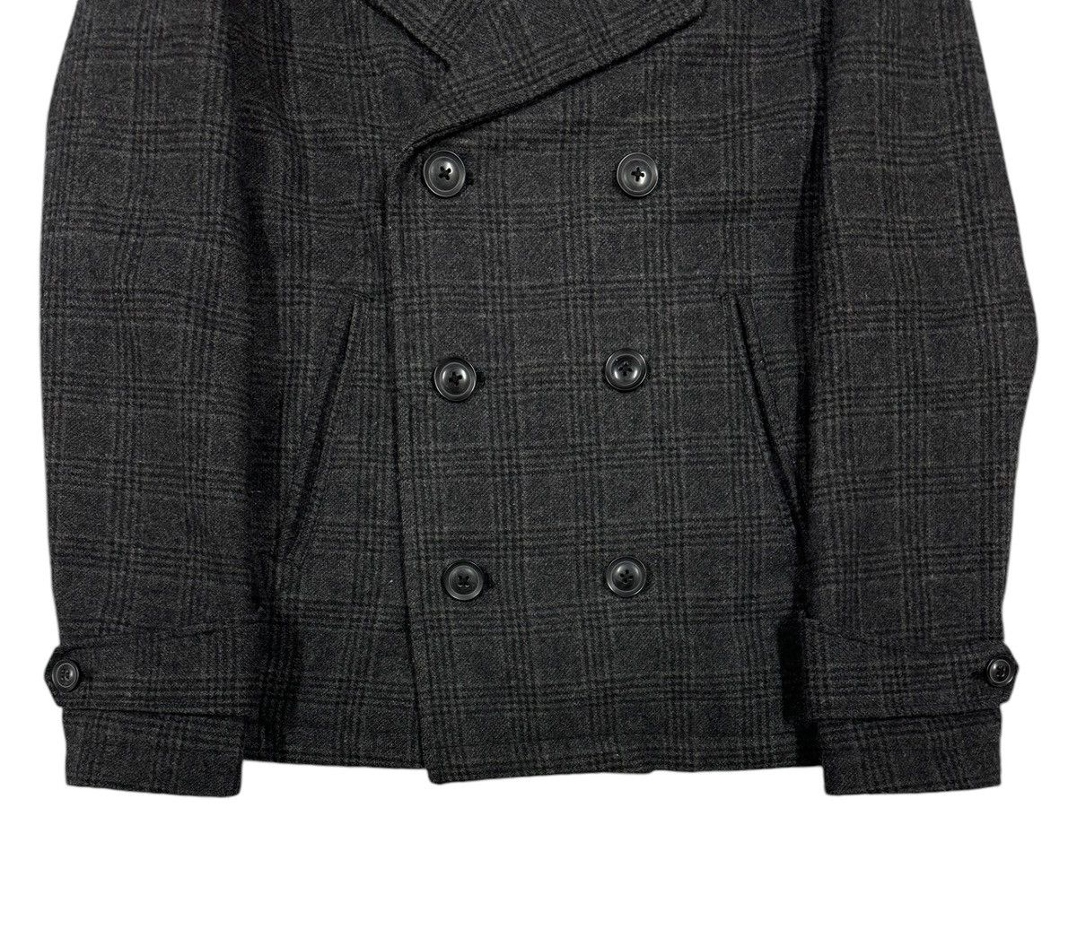 Katharine Hamnett London Vtg🔥Katharine Hamnett London Tartan Military Peacoat Size US M / EU 48-50 / 2 - 7 Thumbnail