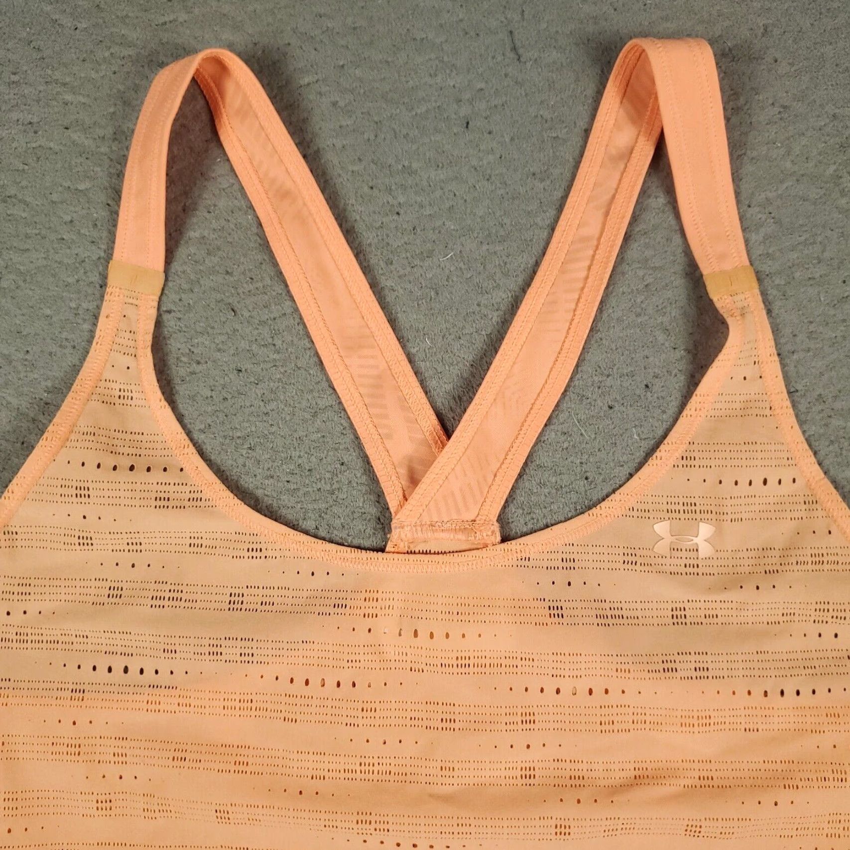 Under Armour Under Armour Tank Top Shirt Womens Size Large Orange Active Running Training Size L / US 10 / IT 46 - 2 Thumbnail