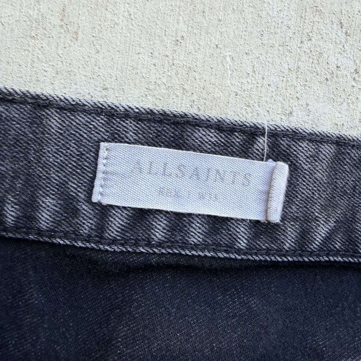 Allsaints Allsaints Jeans Men Size 33 Slim Black Denim Stretch Size US 33 - 4 Thumbnail