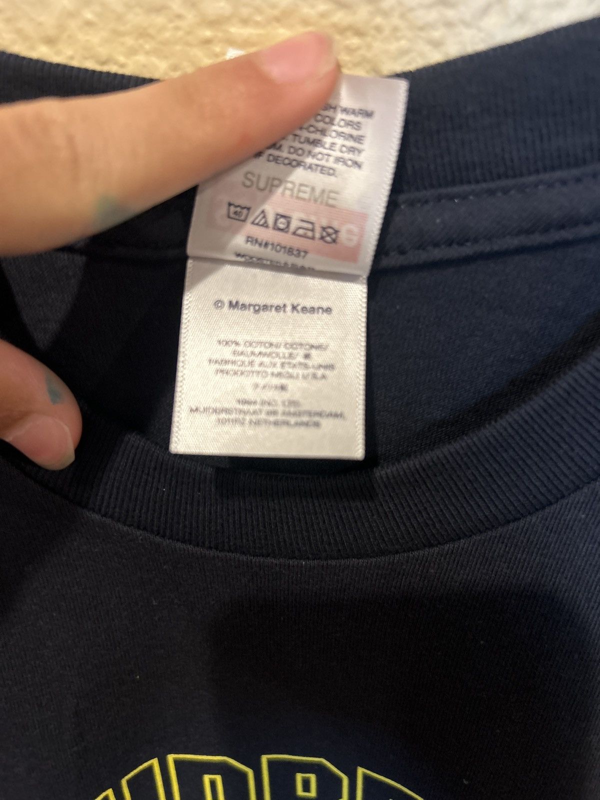 Supreme Supreme Margaret Keene Teardrop Tee Size US L / EU 52-54 / 3 - 4 Thumbnail