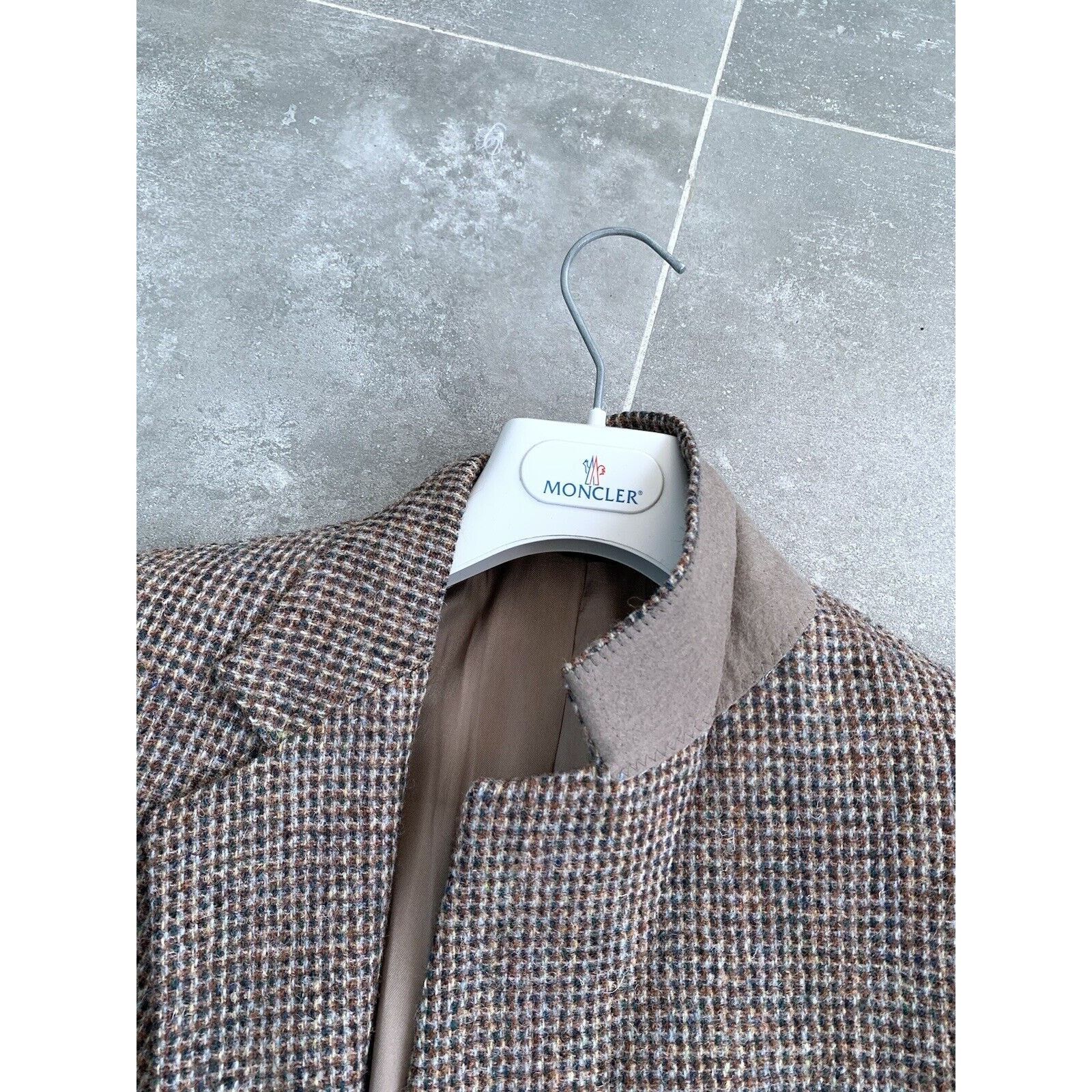 Harris Tweed × Vintage Men's HARRIS TWEED MADE IN USA Sport Blazer Jacket EU 48 M Size 48R - 22 Thumbnail