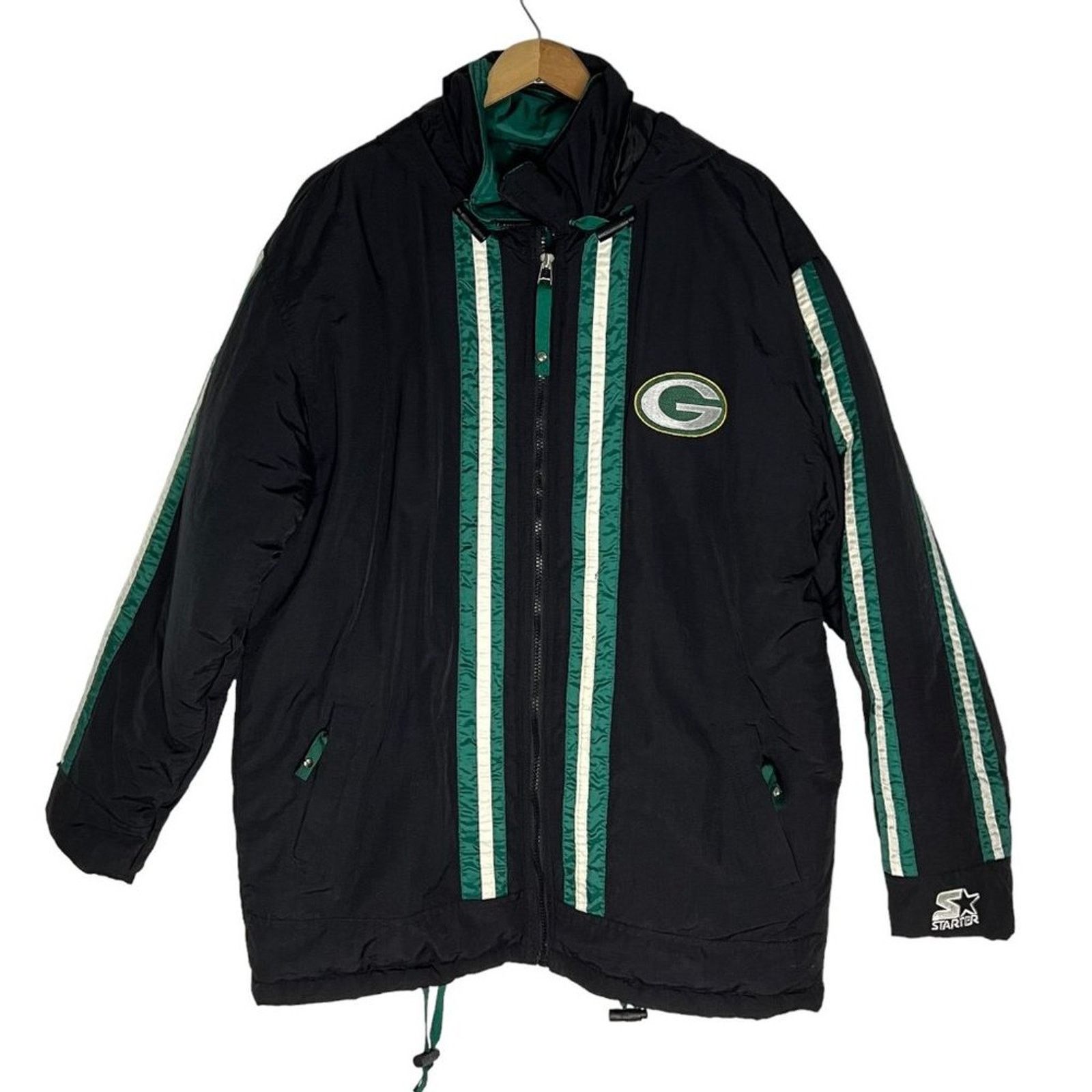 Starter Vintage Green Bay Packers NFL Winter Starter Jacket Size US M / EU 48-50 / 2 - 1 Thumbnail