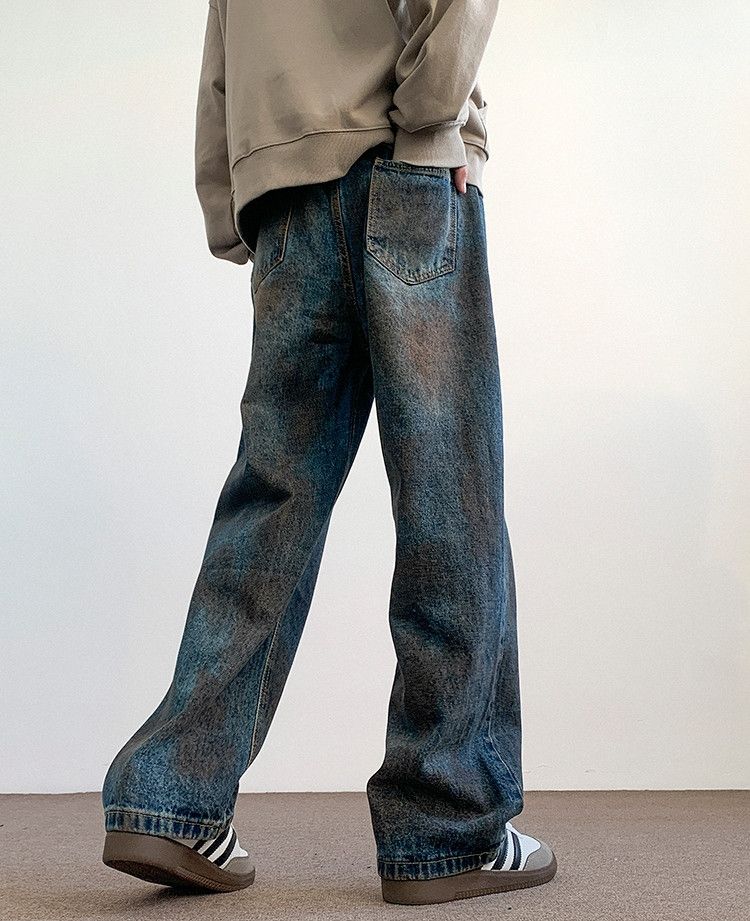 Dirty Wash Wear n Tear Jeans