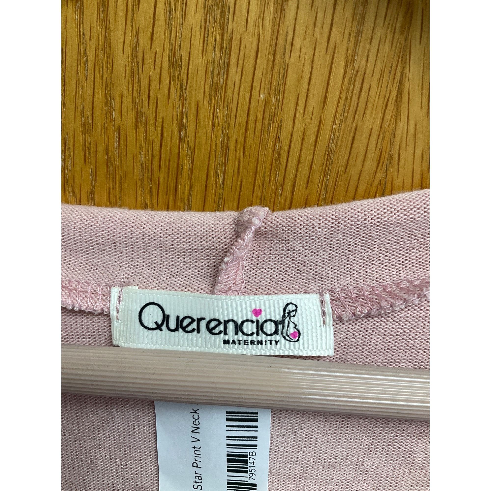 Other Maternity Star Print Hoodie Top Pink Metallic Accents XL By Size XL / US 12-14 / IT 48-50 - 5 Thumbnail