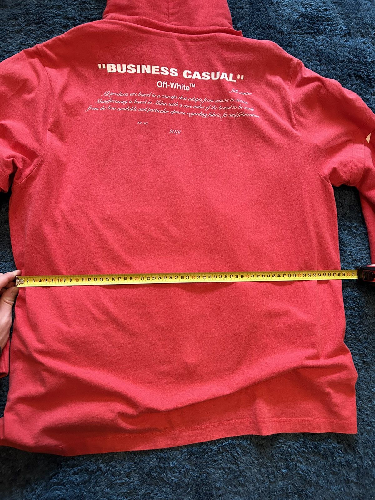 Off-White Off-White Business Casual Hoodie Size US M / EU 48-50 / 2 - 19 Thumbnail