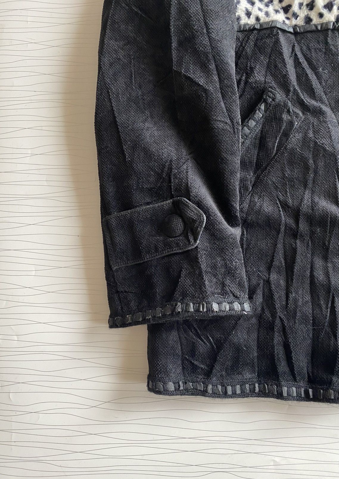 Yoshiyuki Konishi 💵Open Offers💵 RARE Yoshiyuki Konishi velvet Fur Jacket Size US L / EU 52-54 / 3 - 4 Thumbnail