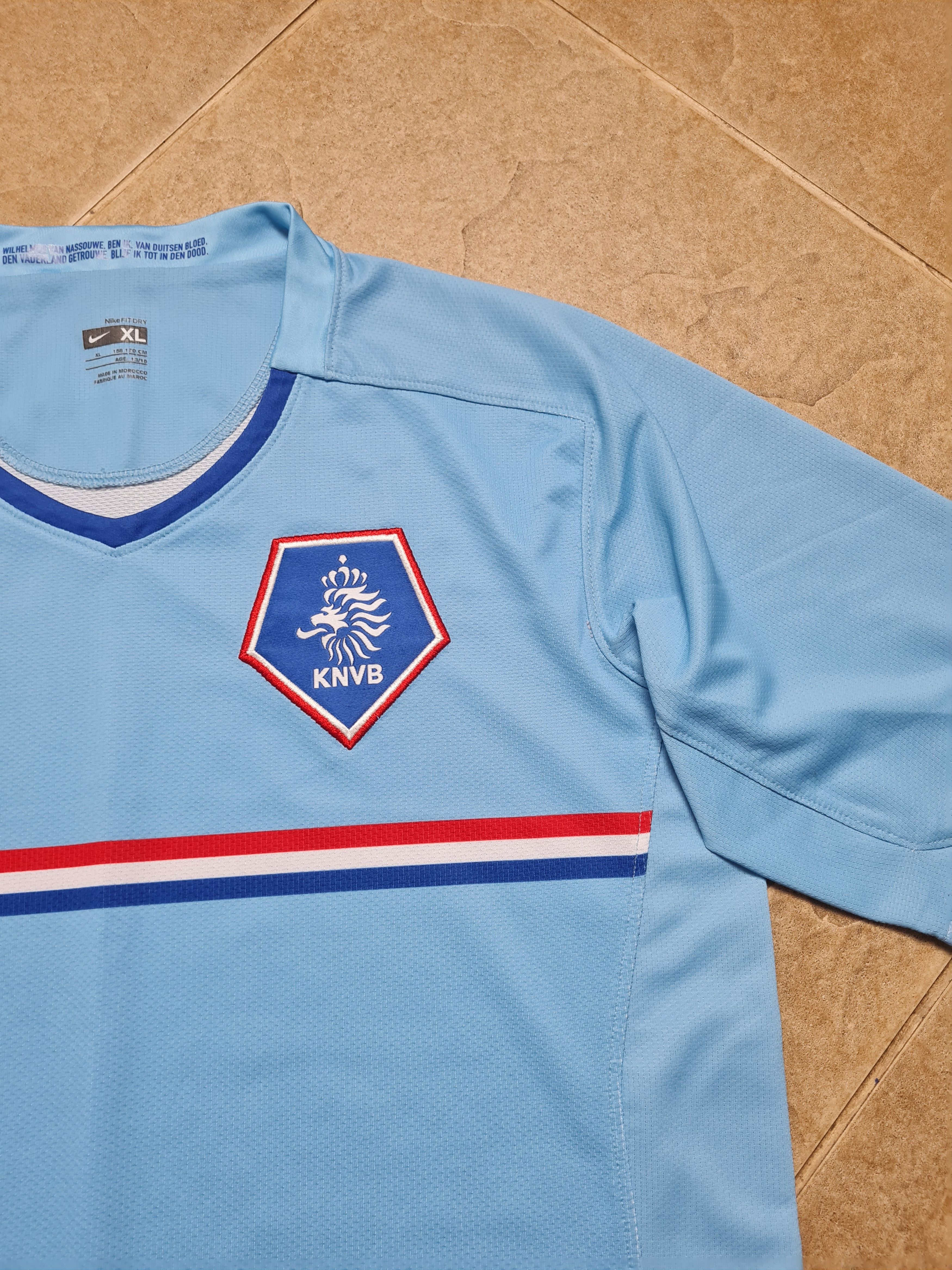 Nike Holland 2008/2009 Away Football Nederland Nike 259034-479 Size US S / EU 44-46 / 1 - 9 Thumbnail