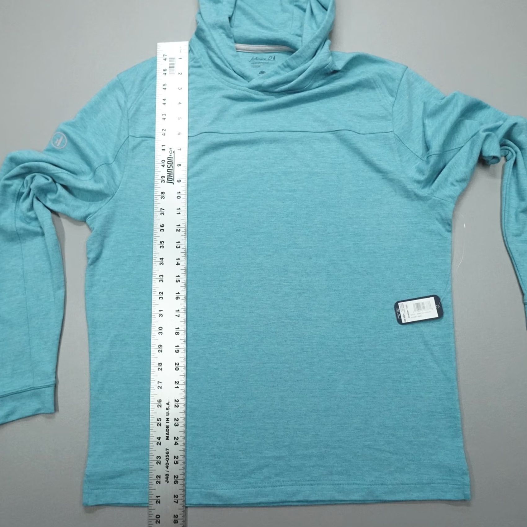 johnnie-O johnnie-O Hoodie Mens M Haze Remmy Lightweight Performance Men Size JMHD1180 Size US M / EU 48-50 / 2 - 7 Thumbnail
