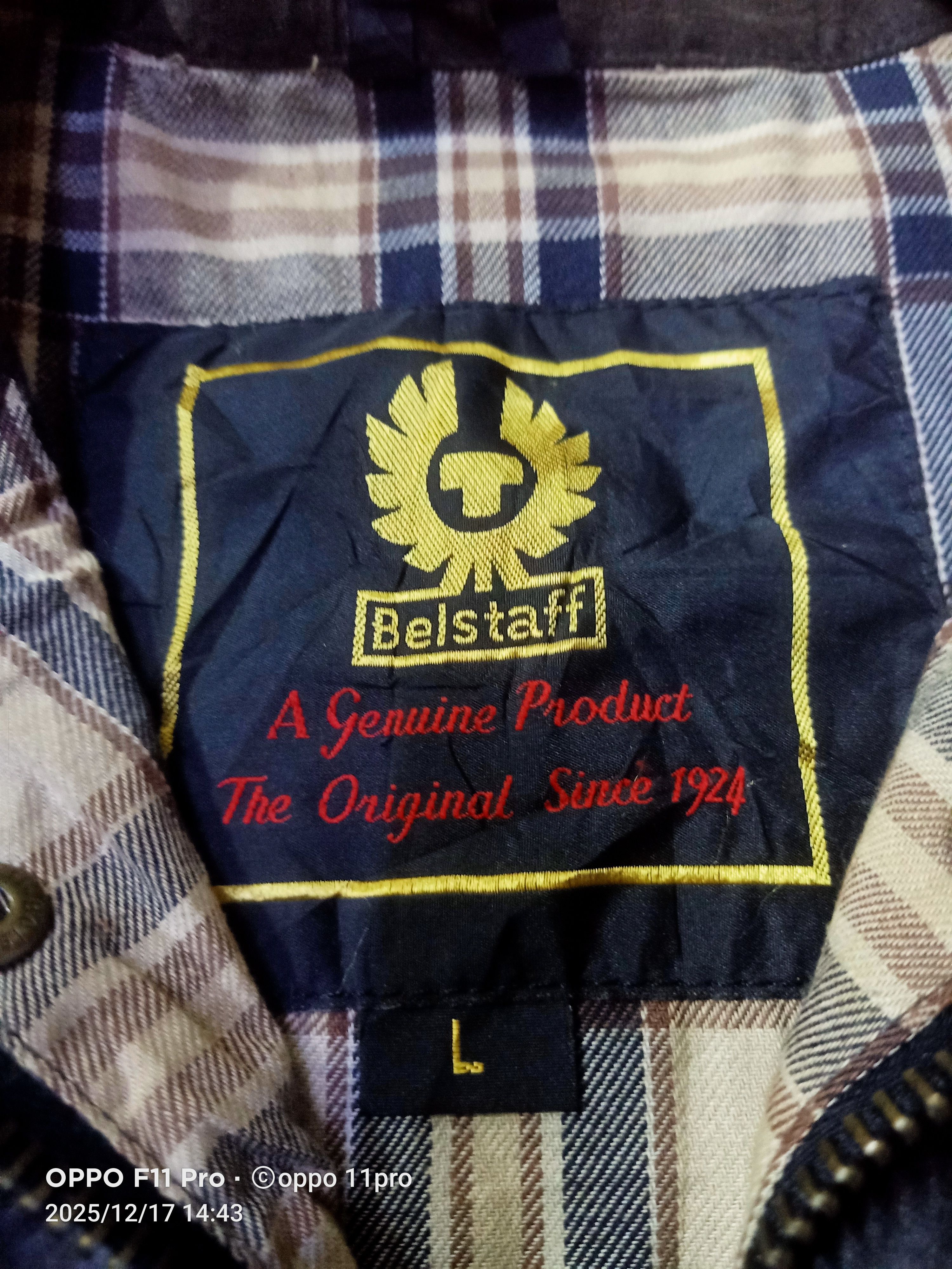 Belstaff 🌟BELSTAFF WAX TRAILMASTER RIDDING POKET MEN 🌟 Size US L / EU 52-54 / 3 - 5 Thumbnail
