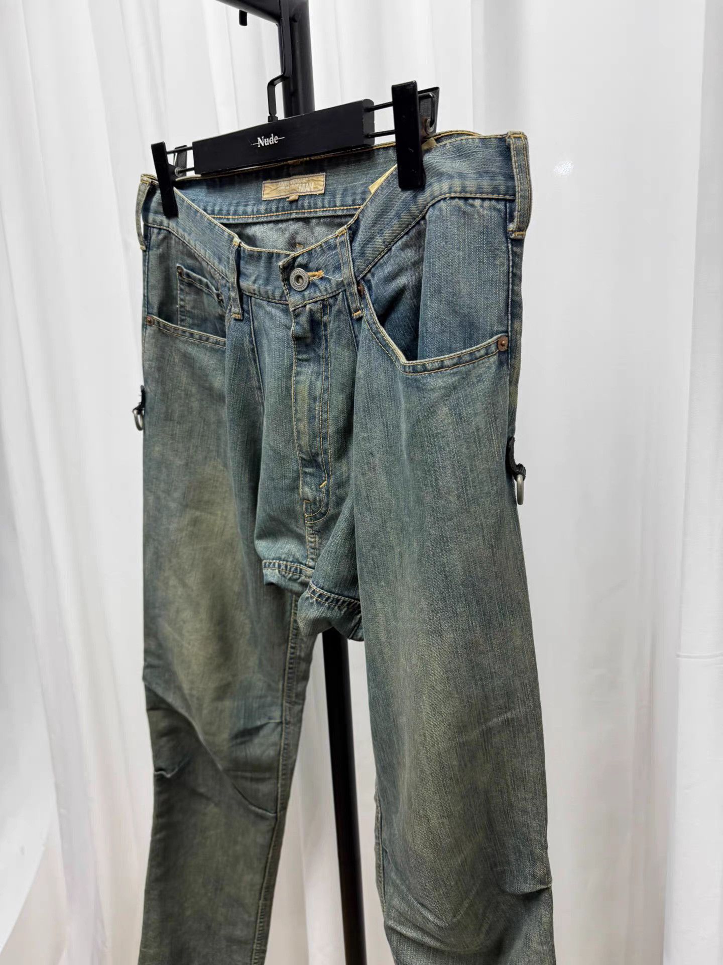 Junya Watanabe Junya Watanabe Relaxed Crotch Washed Jeans K20 Size US 33 - 3 Thumbnail