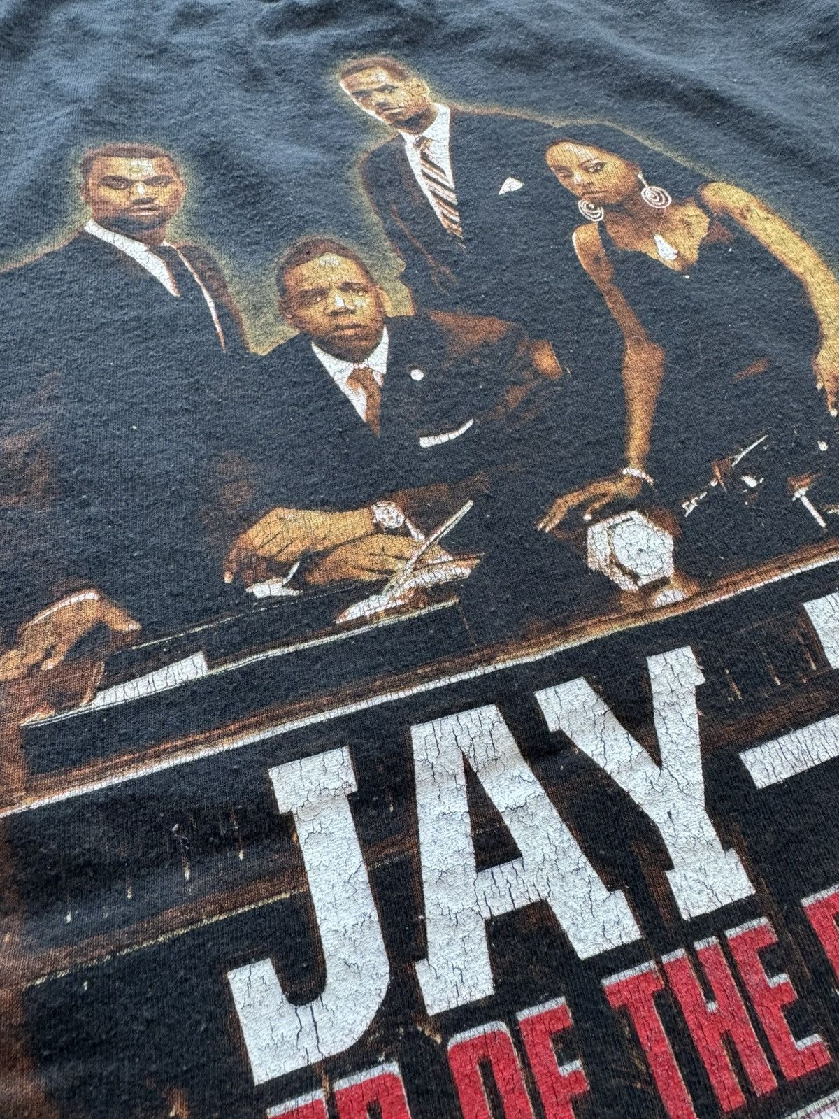 Rap Tees Jay-Z Kanye West LeBron James XXL Magazine Clipse 2005 Shirt Size US XL / EU 56 / 4 - 6 Thumbnail