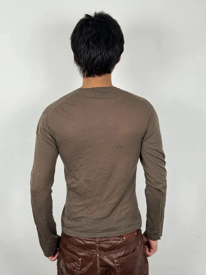 Gucci 2000s Gucci Brown V Neck Sweater Size US M / EU 48-50 / 2 - 3 Thumbnail