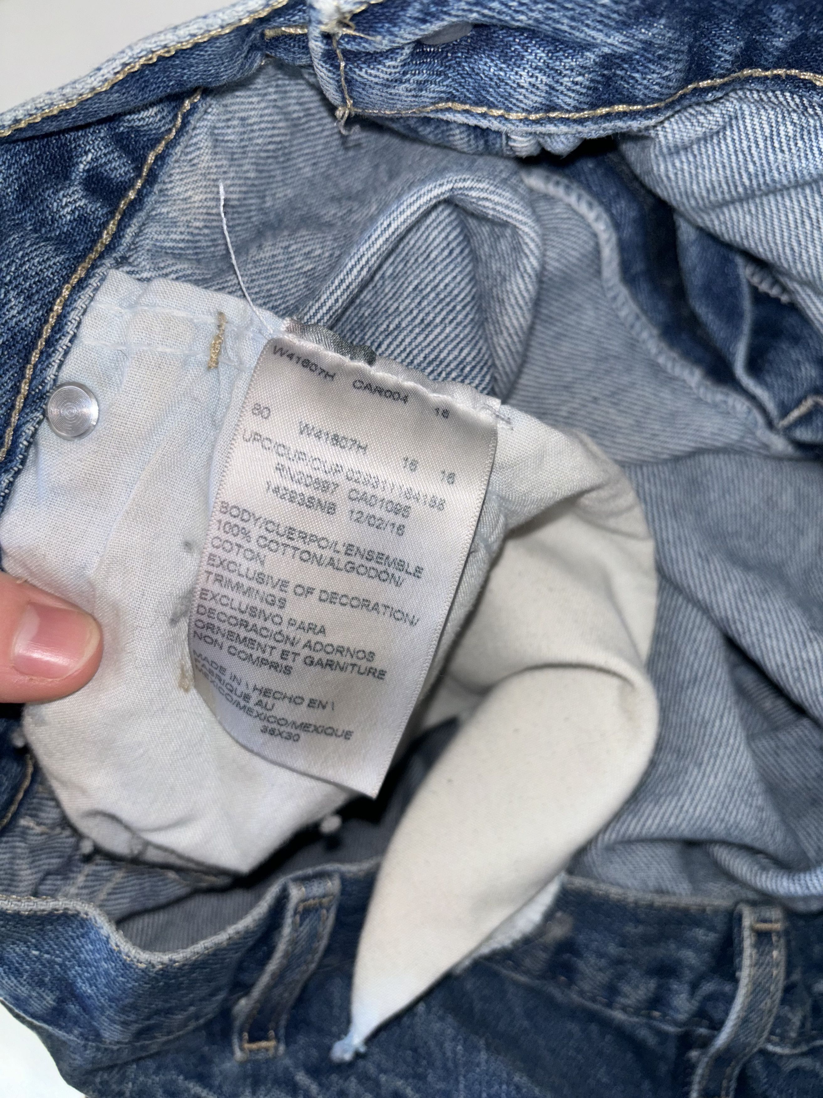Dickies Dickies 36W38L Jeans Regular Fit Size US 36 / EU 52 - 5 Thumbnail
