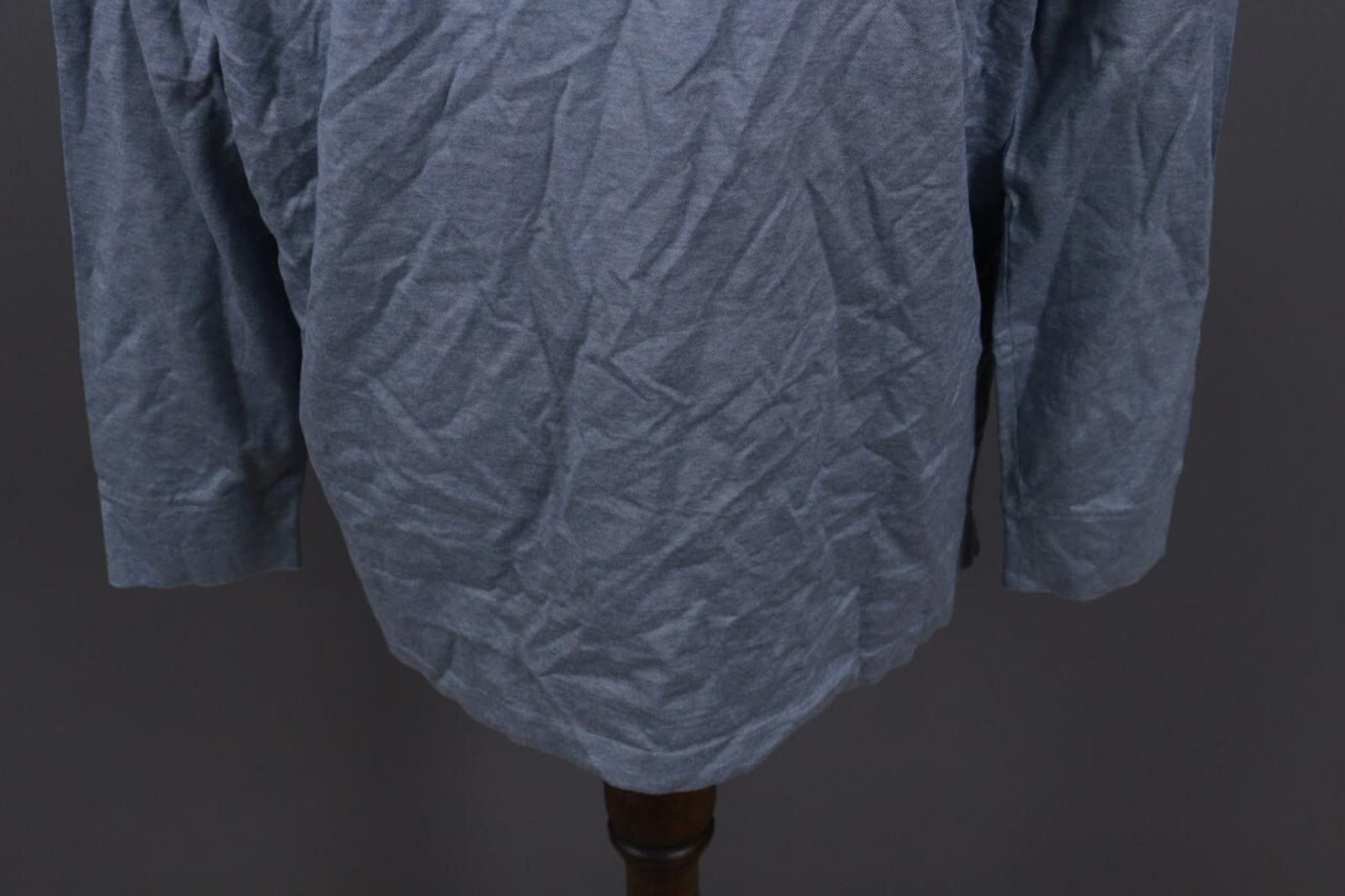 Gieves & Hawkes Gieves & Hawkes Blue Long Sleeve Polo Shirt Size XXL Size US XXL / EU 58 / 5 - 9 Thumbnail