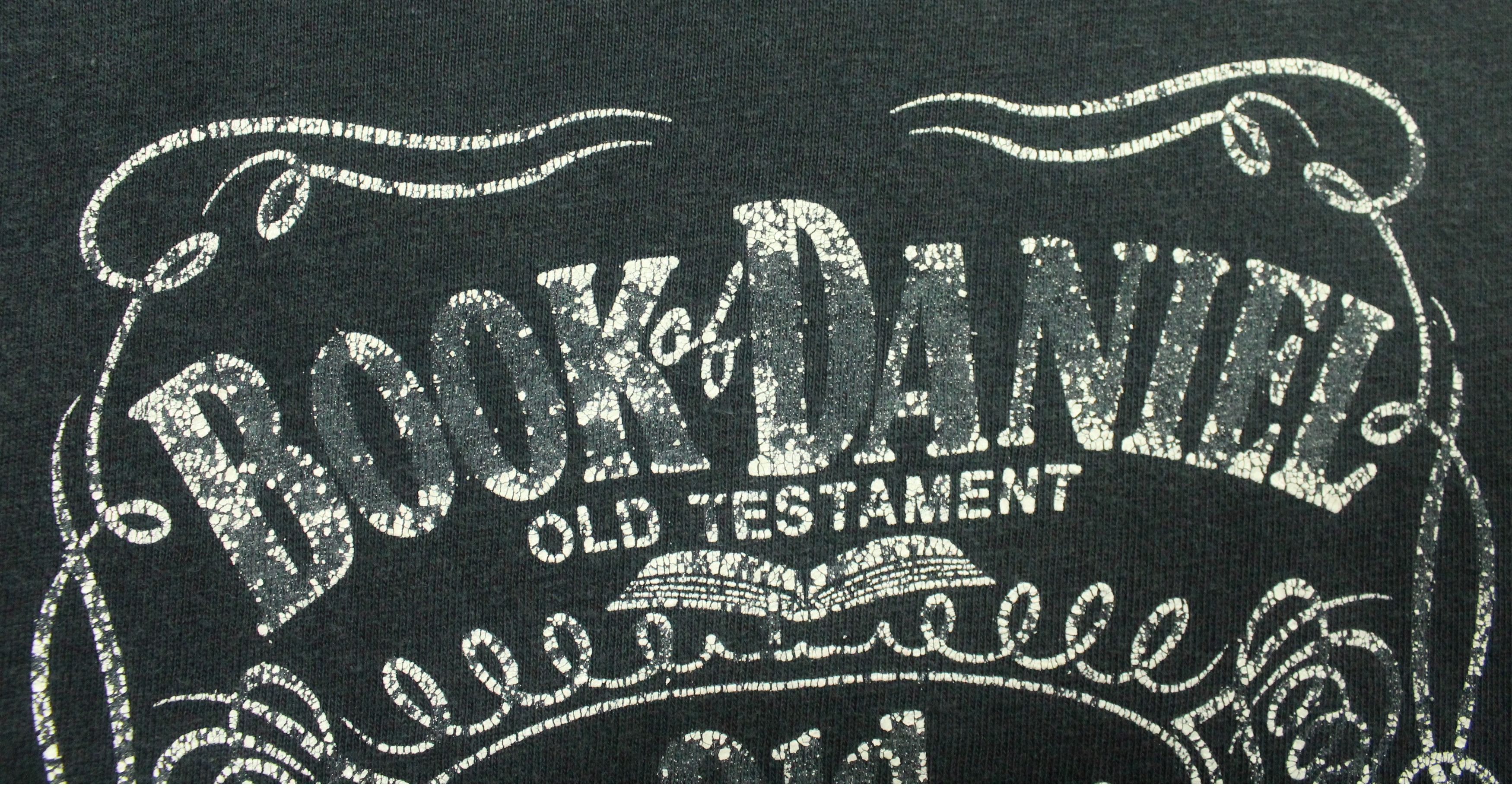 Vintage Vintage 80s BOOK OF DANIEL T Shirt Faded Distressed ERD Punk Size US M / EU 48-50 / 2 - 14 Thumbnail