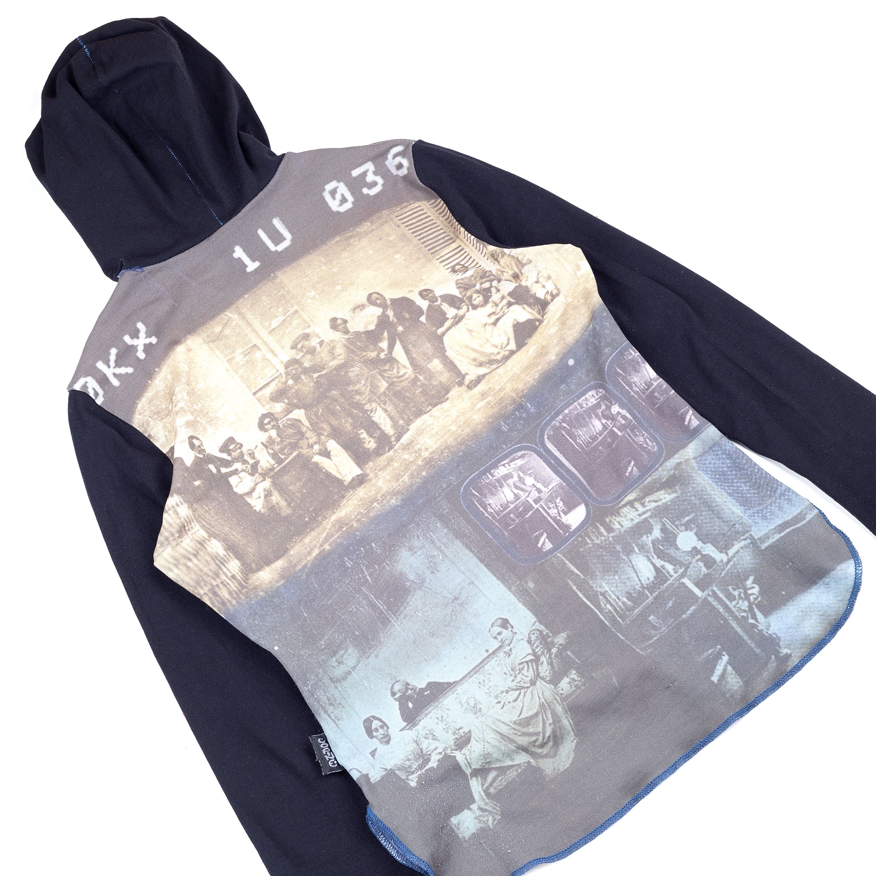 Cop Copine Cop Copine Hooded Button Up Hooded Long Sleeve Top (S) Size S / US 4 / IT 40 - 2 Thumbnail
