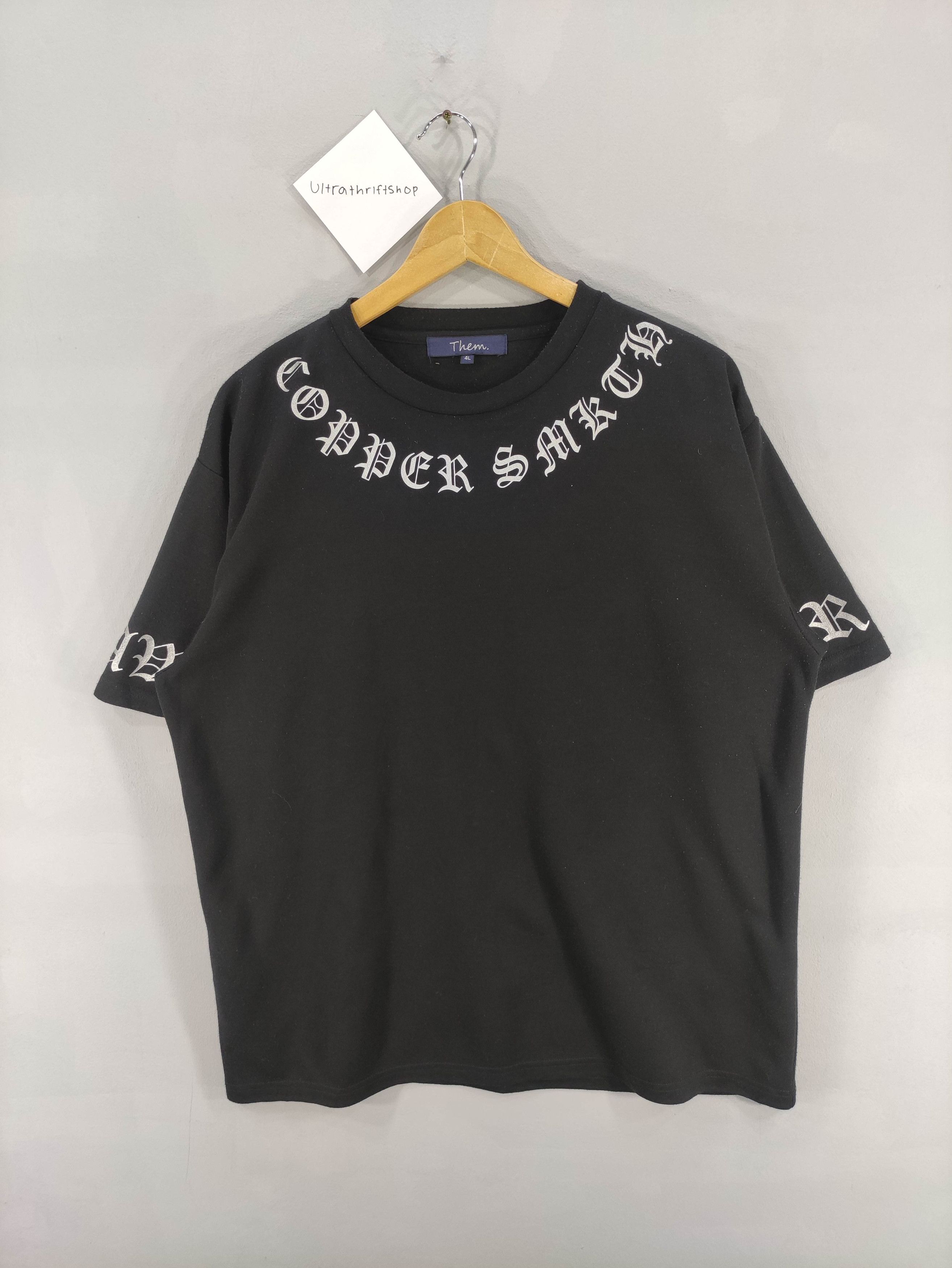 Japanese Brand Tee With Graphic Black Tshirt Size US L / EU 52-54 / 3 - 1 Thumbnail