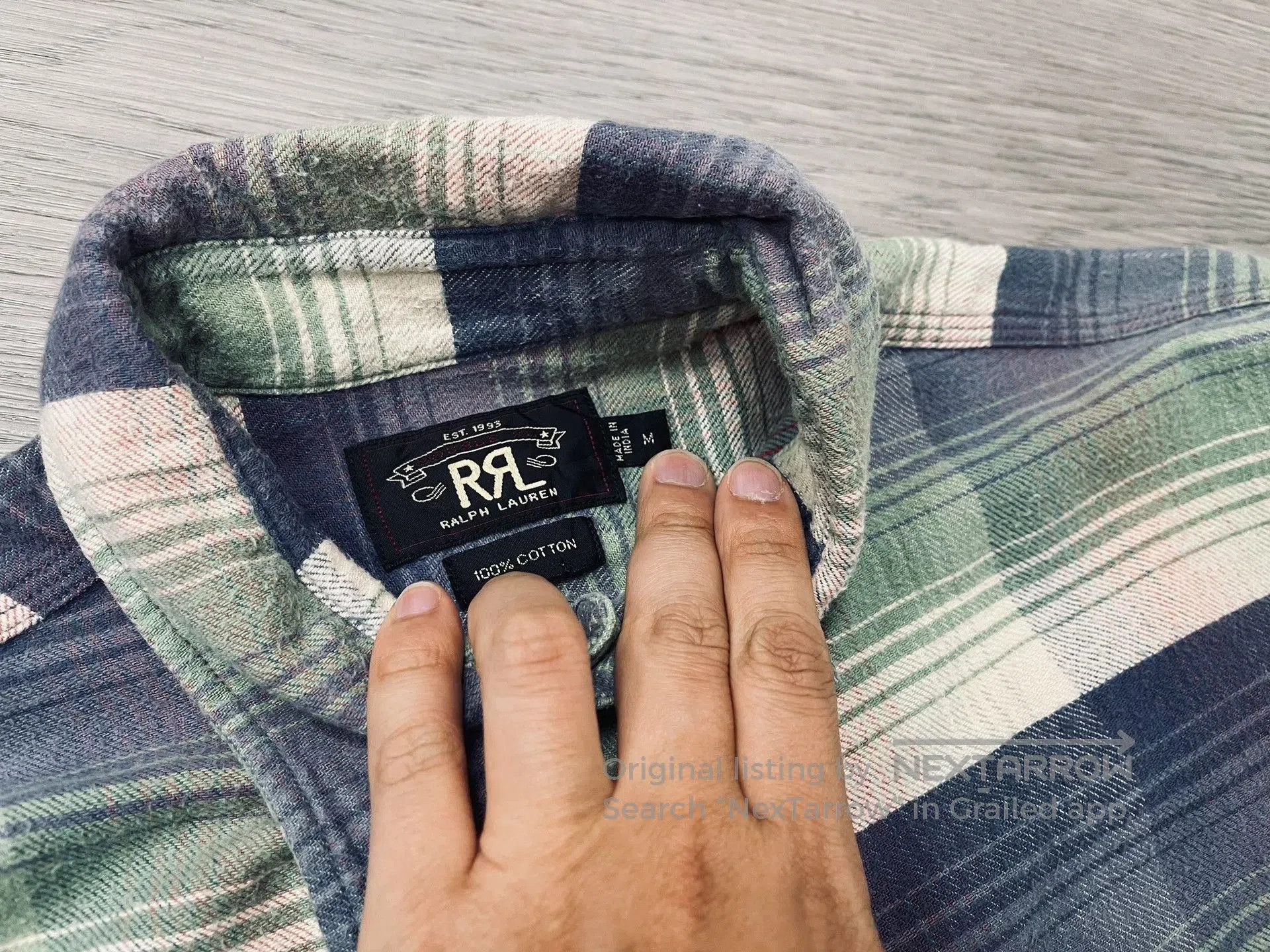 RRL Ralph Lauren RRL Ralph Lauren Plaid Shirt Jacket. Size US M / EU 48-50 / 2 - 3 Thumbnail