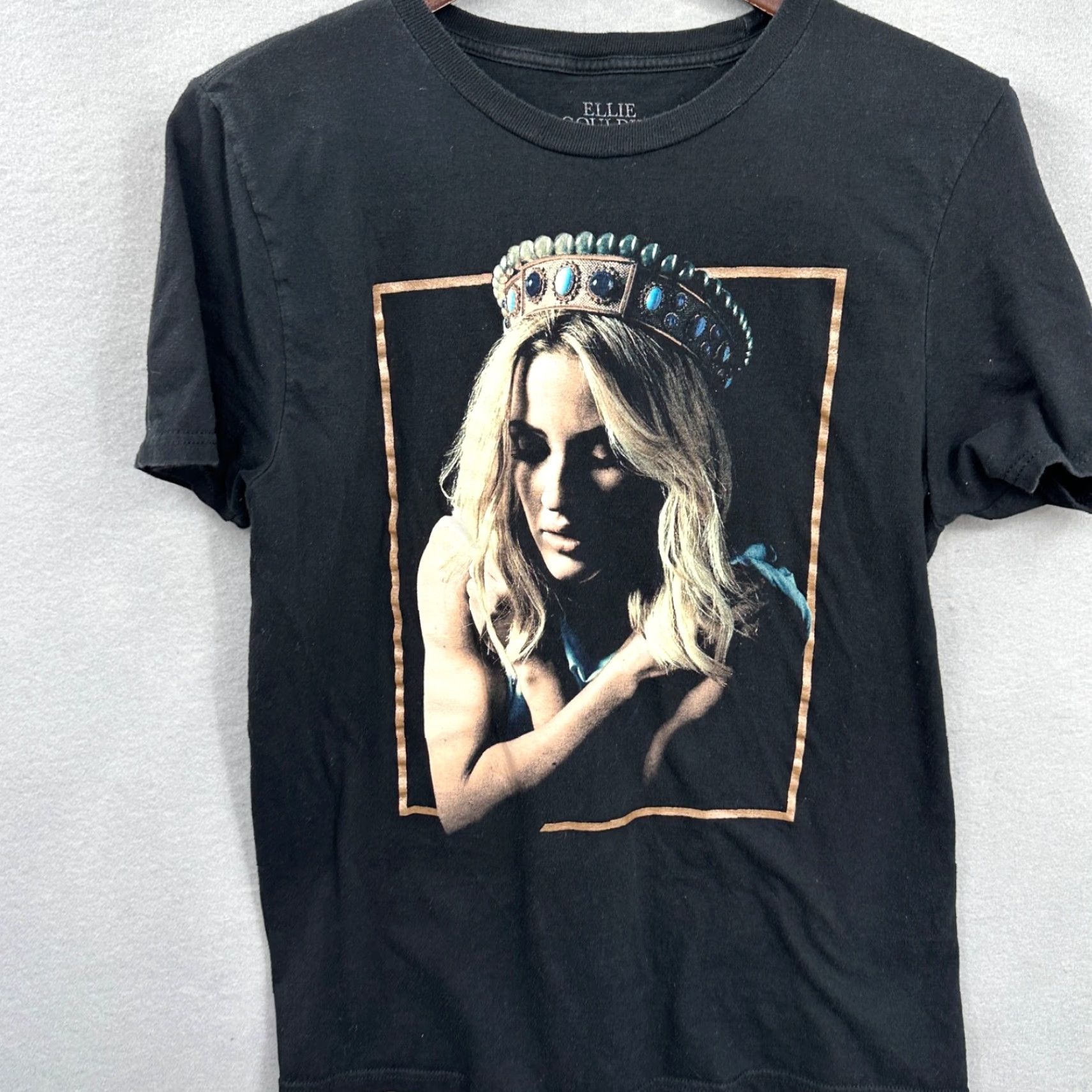 Vintage VINTAGE Elllie Goulding Delirium World Tour T-Shirt Mens Small Black Short Sleeve Concert Size US S / EU 44-46 / 1 - 2 Thumbnail