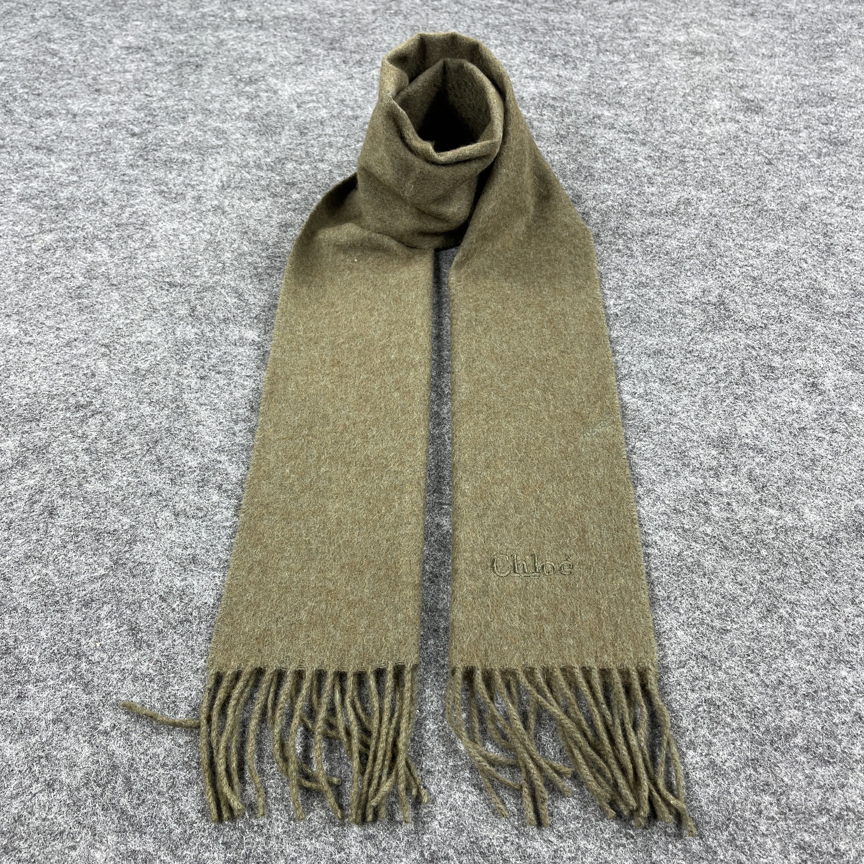 Chloe Chloe Plain Scarf / Muffler / Neckwear T1014 Size ONE SIZE - 1 Thumbnail