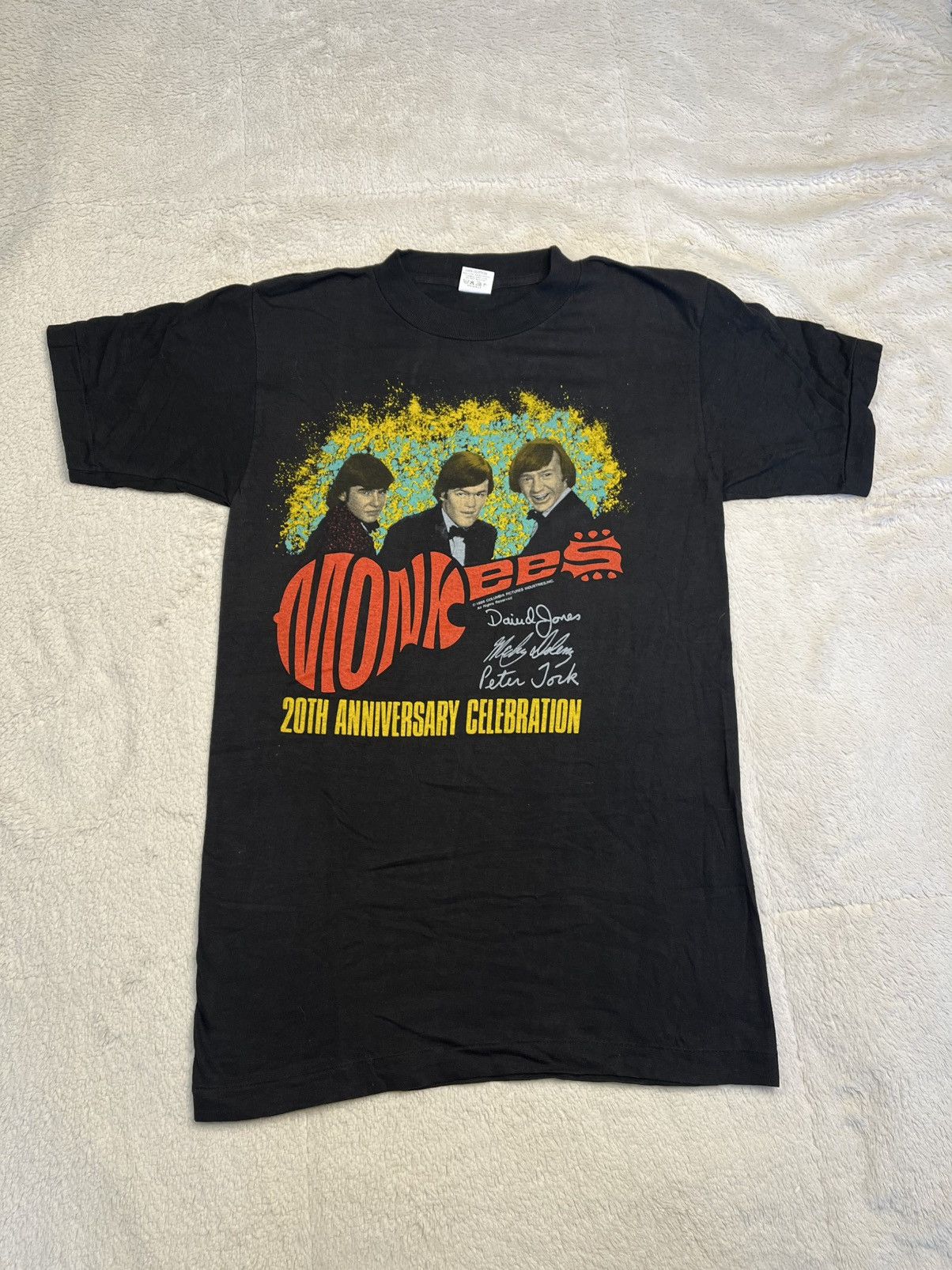 Other Vintage 1986 Monkees 20th Anniversary Celebration T Shirt 80 Size US M / EU 48-50 / 2 - 1 Thumbnail