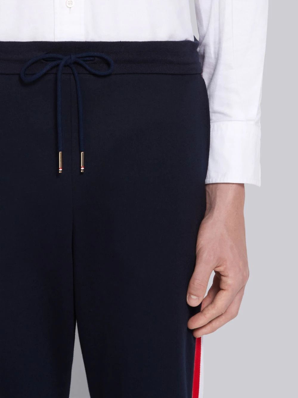Thom Browne Thom Browne Interlocking RWB Stripe Track Pants Size 3 L Size US 36 / EU 52 - 8 Thumbnail