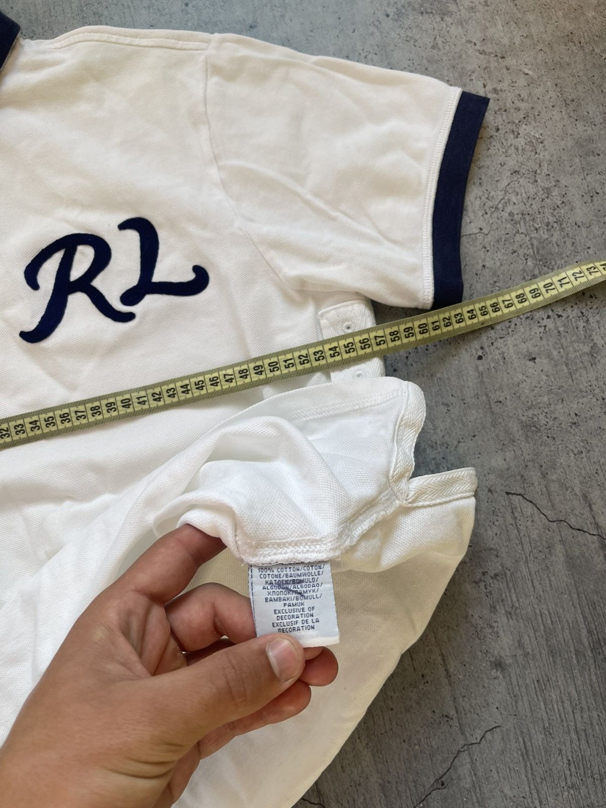 Polo Ralph Lauren Vintage Polo Ralph Lauren Big Logo t-shirt 90’s y2k Size US XL / EU 56 / 4 - 9 Thumbnail