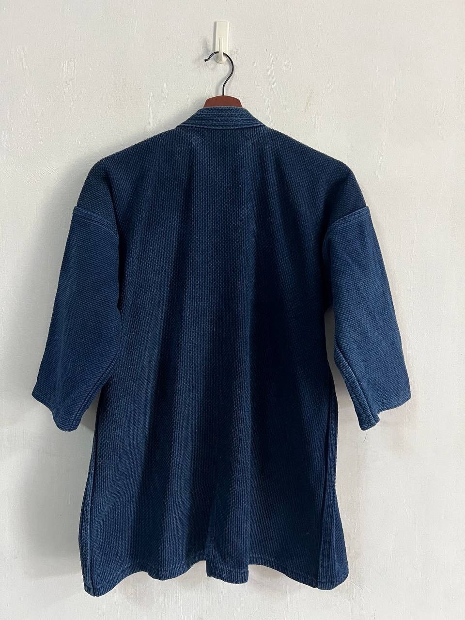 Indigo Vintage Dyed Kendo Uniform Japan Kimono Size US M / EU 48-50 / 2 - 8 Thumbnail