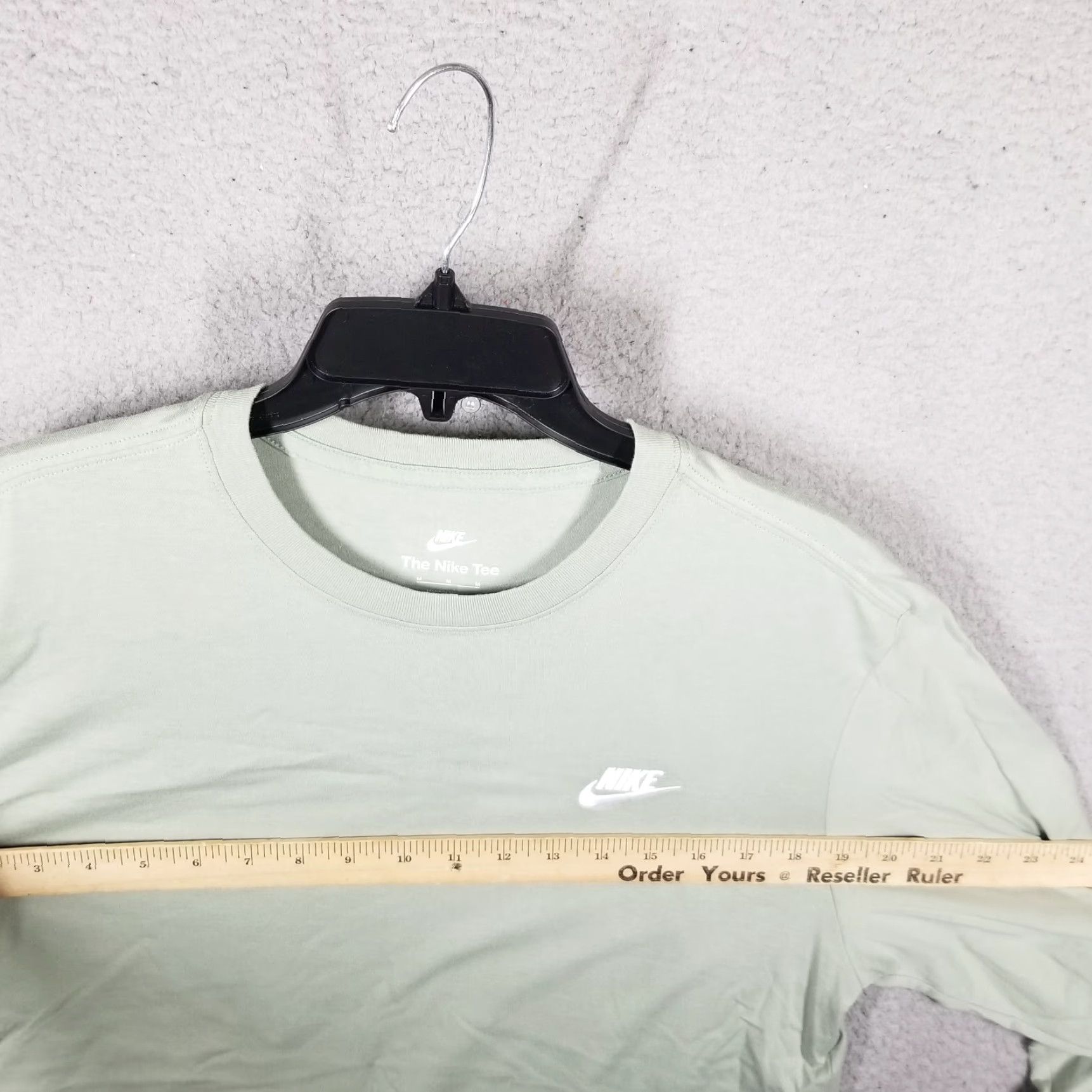 Nike Nike Men Sportswear T-Shirt Long Sleeve Crew Neck Green Medium All Seasons 활량 Size US M / EU 48-50 / 2 - 7 Thumbnail