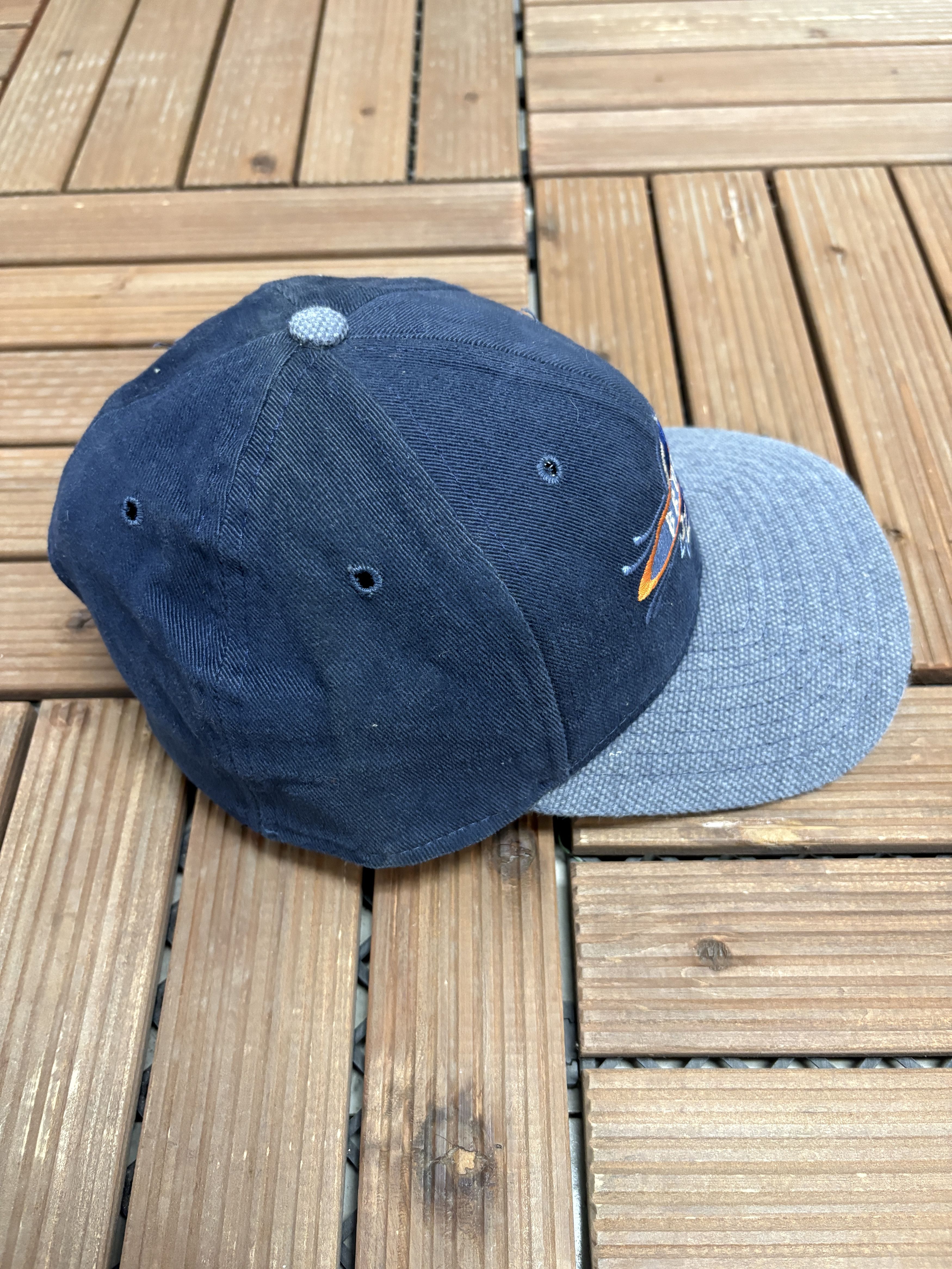 Vintage Denver Broncos Vintage Made in USA Blue Snap Back Hat Size ONE SIZE - 4 Thumbnail
