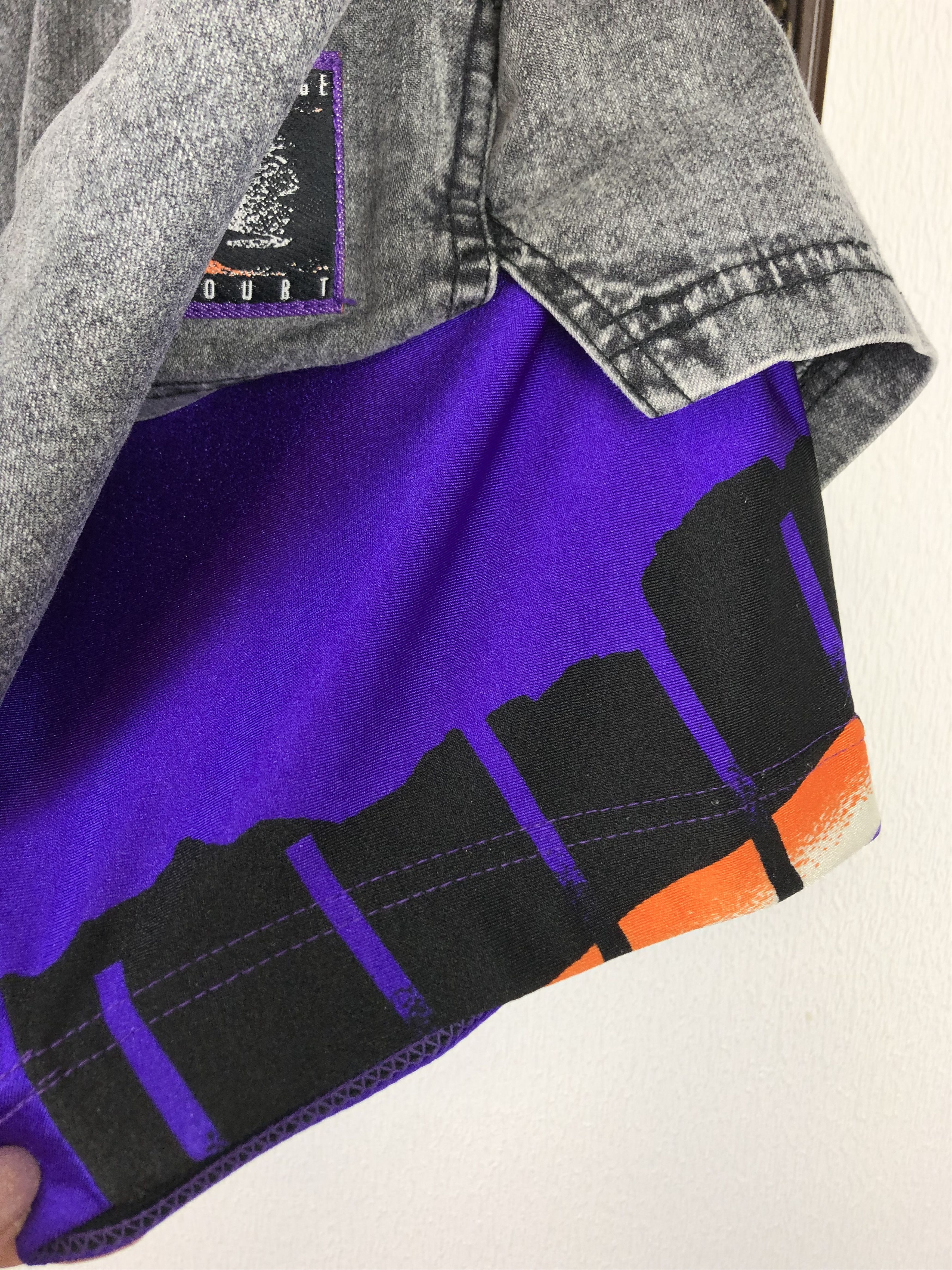 Nike Vintage Nike Andre Agassi Acid US Challenge Tennis Shorts Size US 32 / EU 48 - 3 Thumbnail