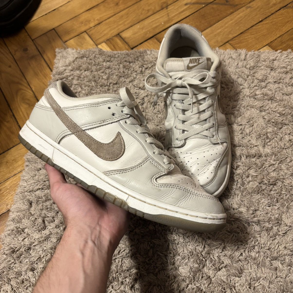 Nike NIKE DUNK LOW RETRO SE Phantom/ Khaki-Light Bone Shoe Size US 11 / EU 44 - 1 Thumbnail