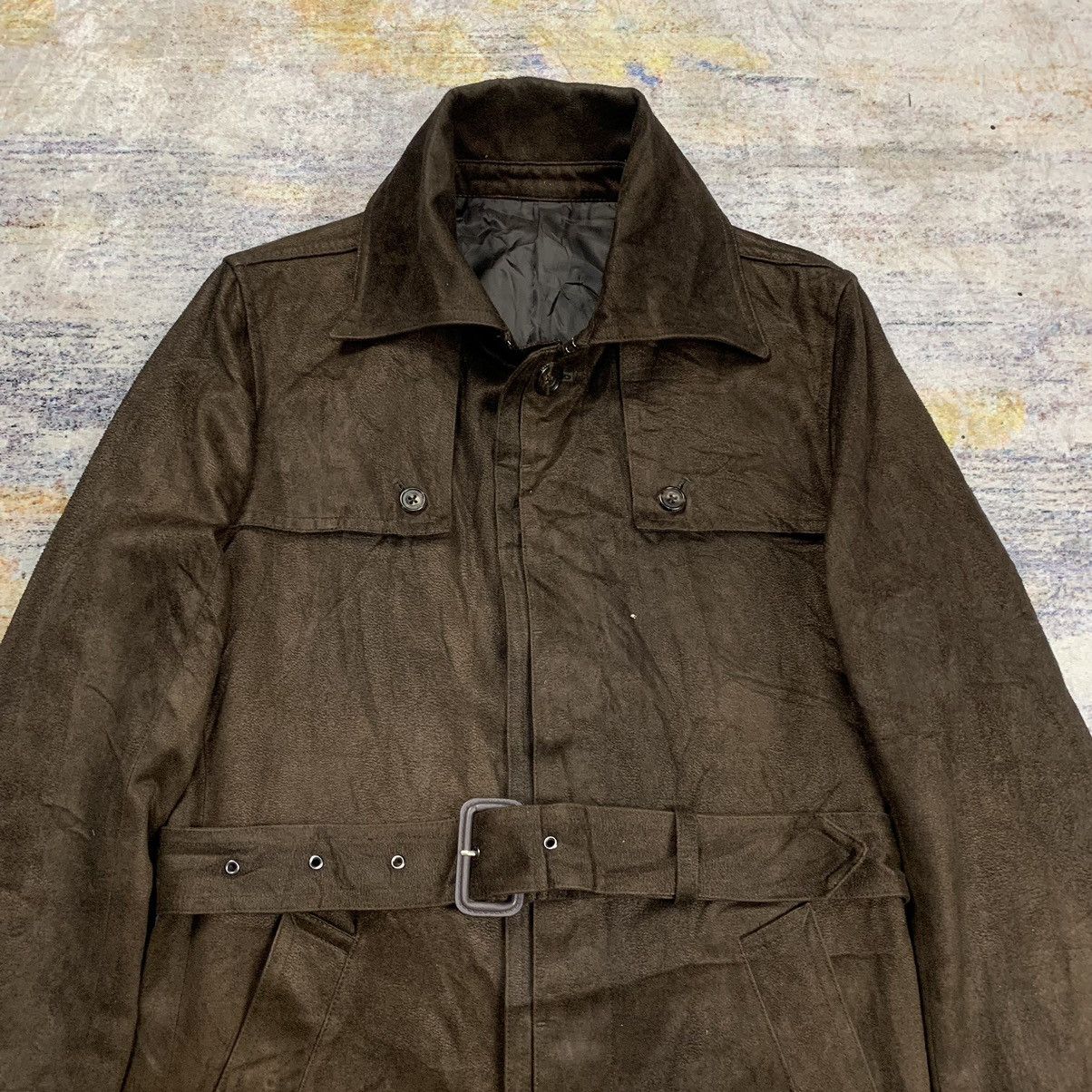 Tornado Mart Tornado mart japan coat suede jacket Size US L / EU 52-54 / 3 - 3 Thumbnail