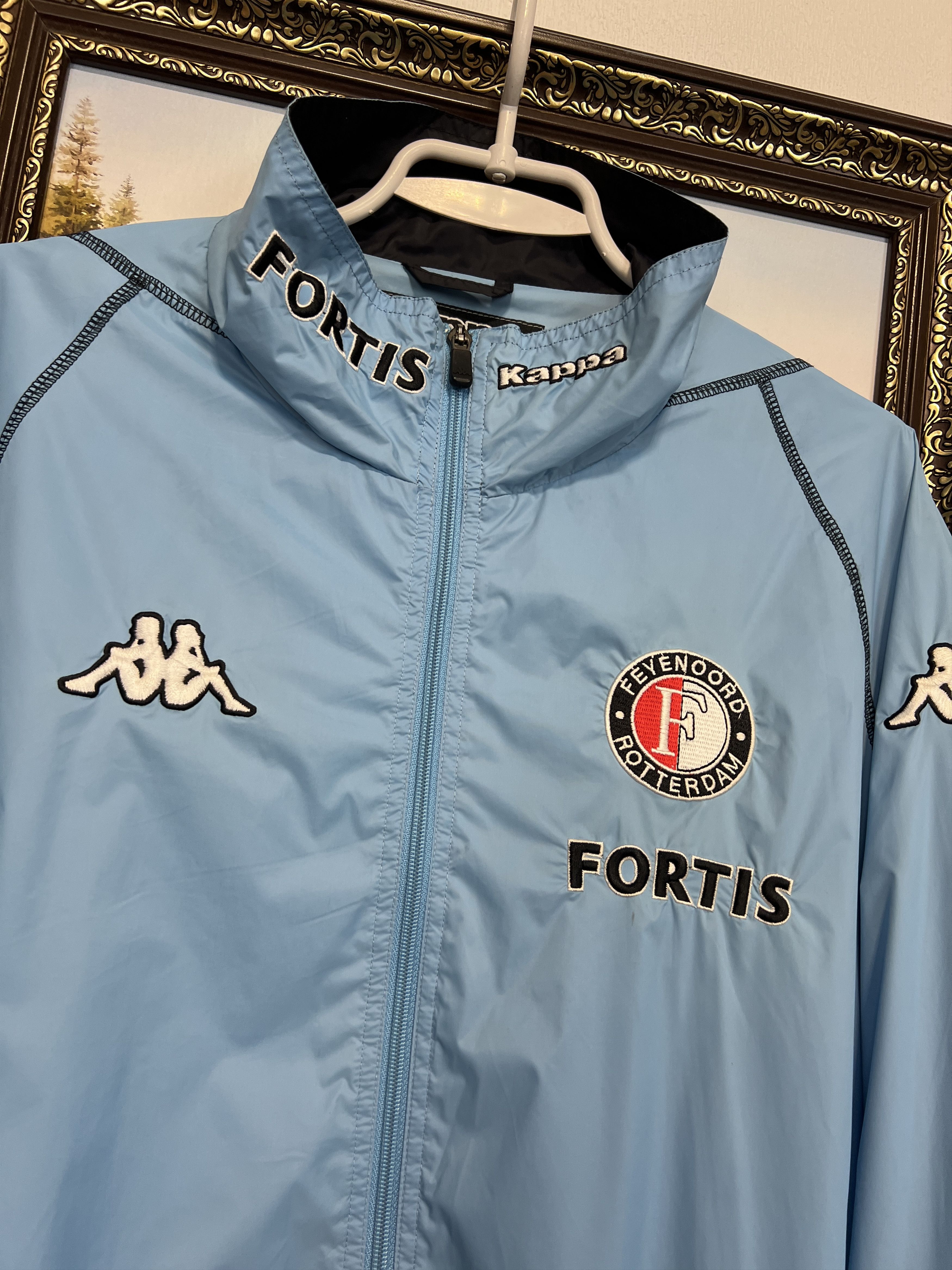 Kappa Vintage Feyenoord Football Jacket Soccer Track Top Rare Size US XXL / EU 58 / 5 - 3 Thumbnail