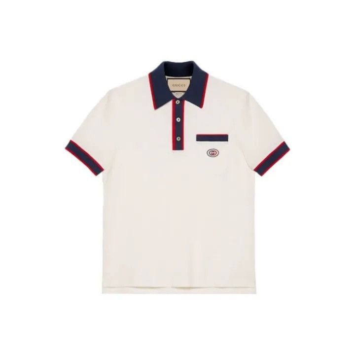 Gucci Gucci Gucci Striped Cotton Short Sleeve Polo Shirt -2506 Size US S / EU 44-46 / 1 - 1 Thumbnail