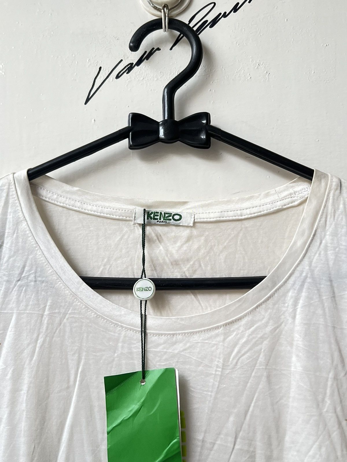 Kenzo KENZO Paris White T-shirt Size US XS / EU 42 / 0 - 12 Thumbnail