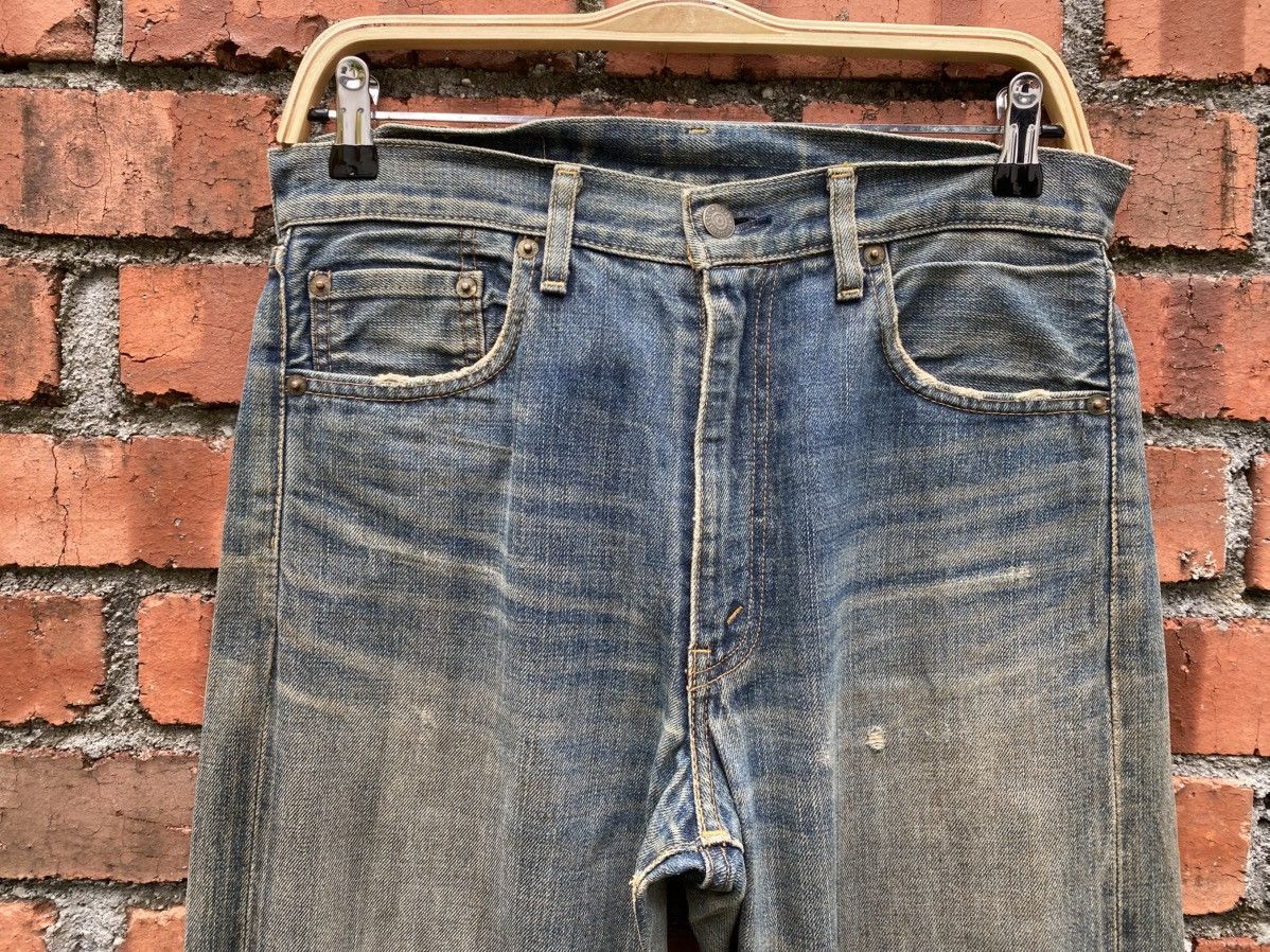 Levi's Vintage Clothing W31x35 Vintage levi's 502 redline big E made in JAPAN Size US 31 - 5 Thumbnail