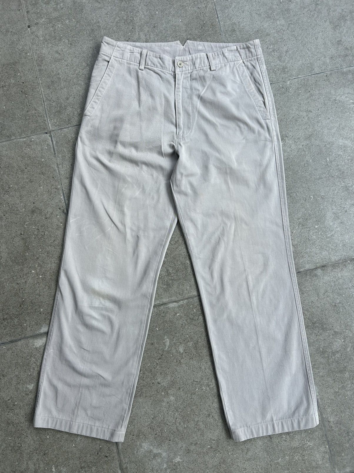 Issey Miyake Issey Miyake Regular Fit Chino Trouser Pants Size US 32 / EU 48 - 1 Thumbnail