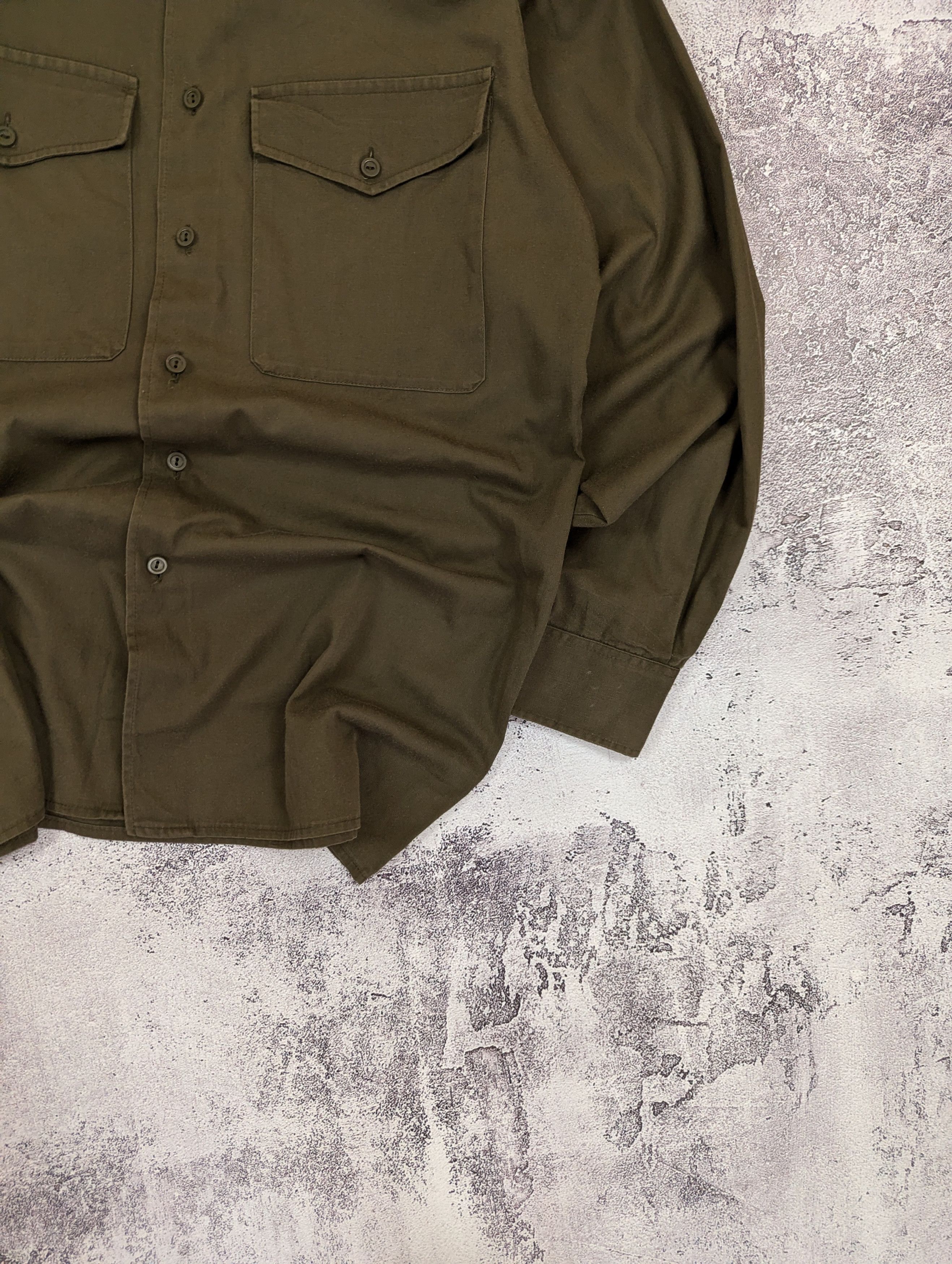 Vintage Vintage 1985 Austrian Army Shirt M/L Size US M / EU 48-50 / 2 - 3 Thumbnail