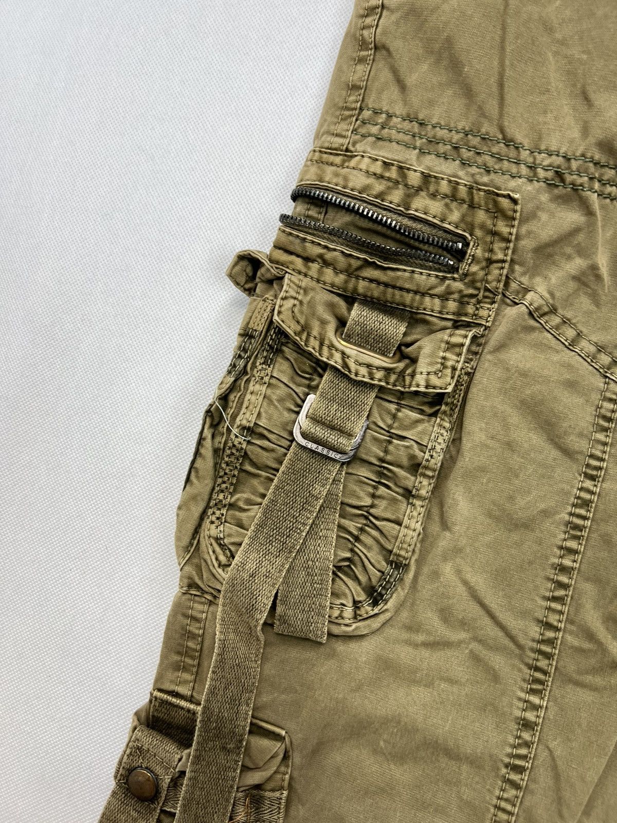 Vintage Cargo Pants Forex Multi Pocket Avant Gardę Vintage Size US 30 / EU 46 - 6 Thumbnail