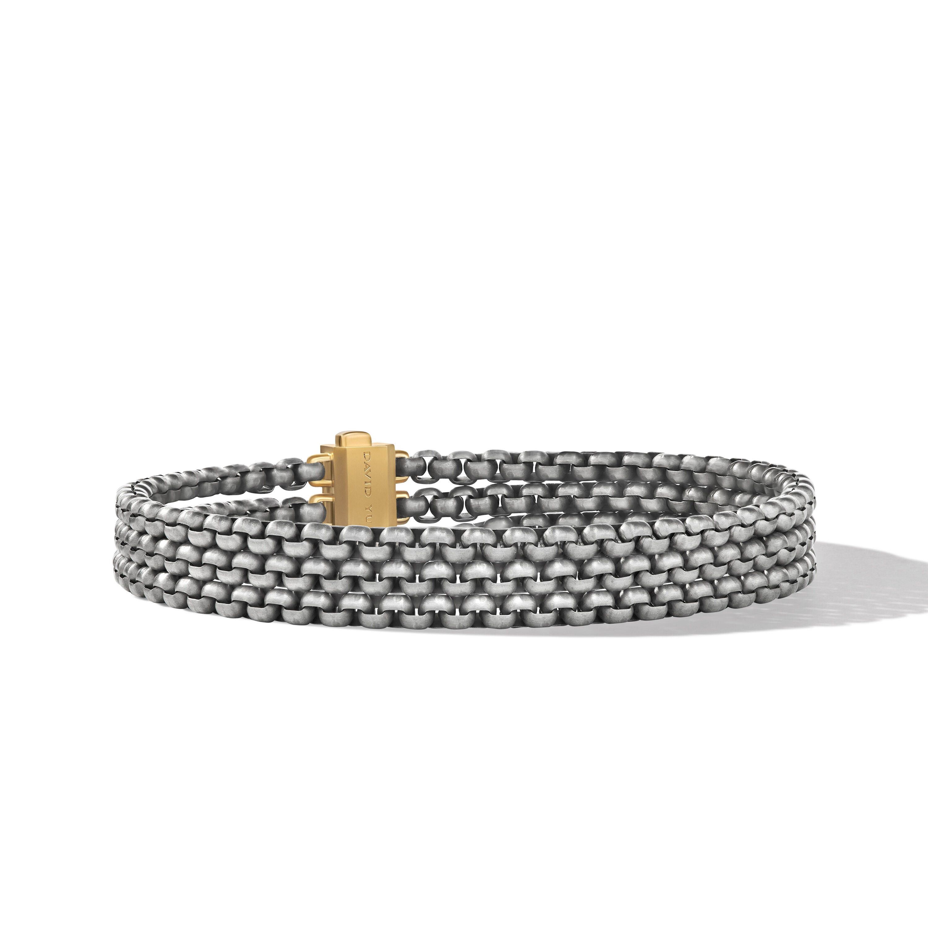 David Yurman o1w1db10526 B25990M /Size: S/Chain Bracelet in Silver/Golden Size ONE SIZE - 1 Thumbnail