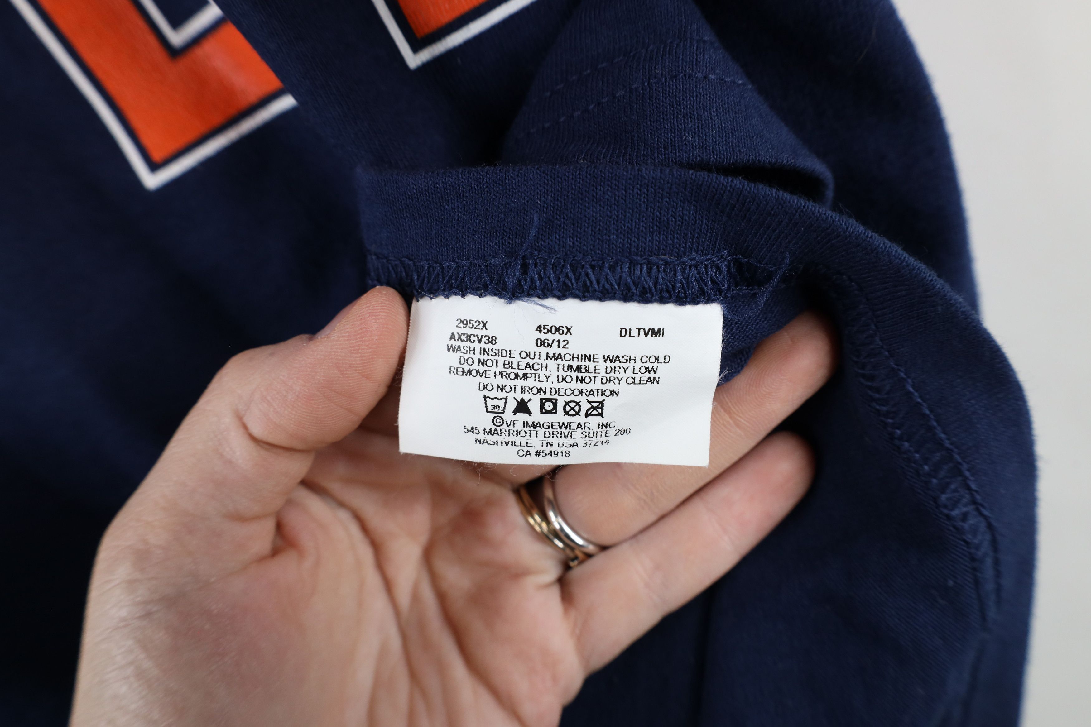 Vintage Vintage Y2K Cabrera Detroit Tigers Baseball T-Shirt Blue #24 Size US L / EU 52-54 / 3 - 10 Thumbnail